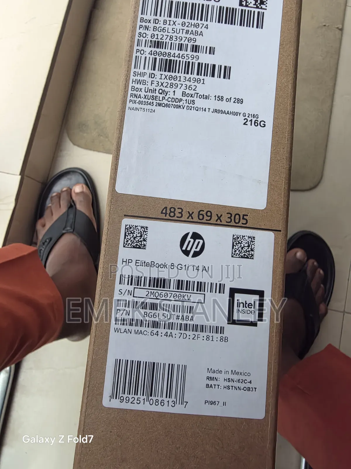 New Laptop HP 16GB Intel Core Ultra 7 SSD 32GB