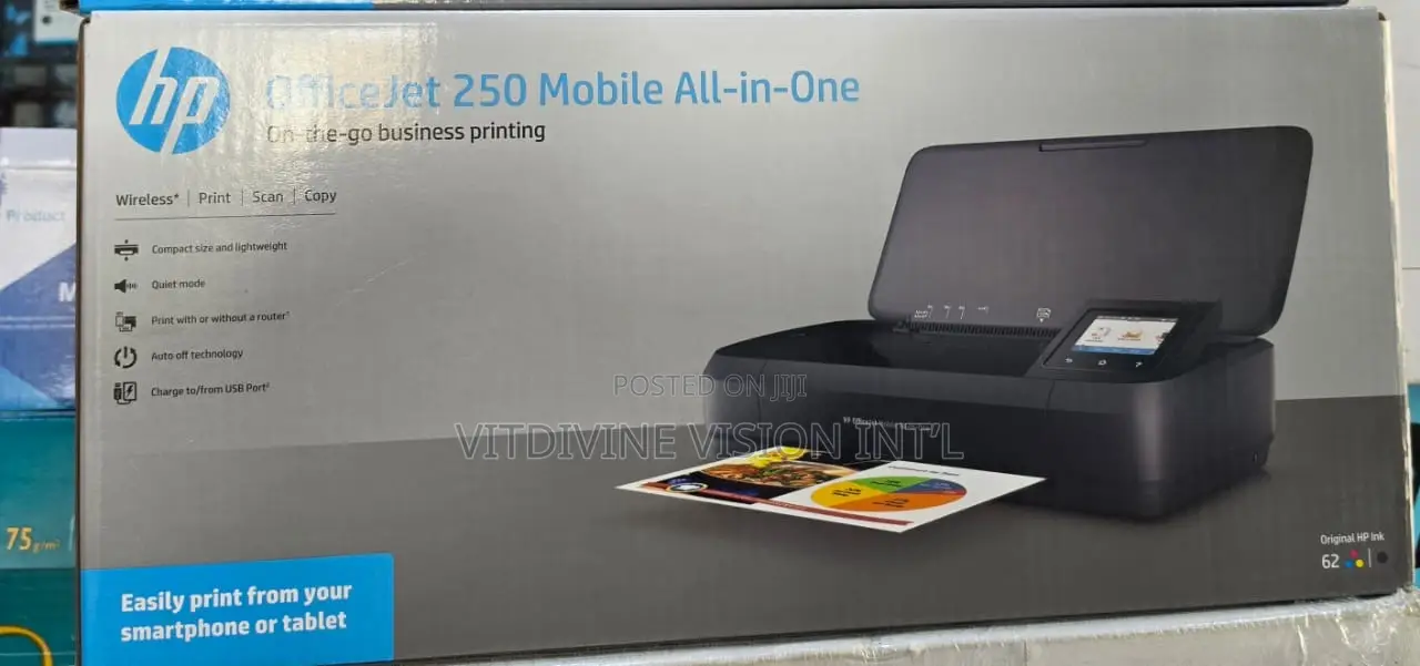 Hp Officejet 250 Mobile All-in-One ,3 in 1 Printer