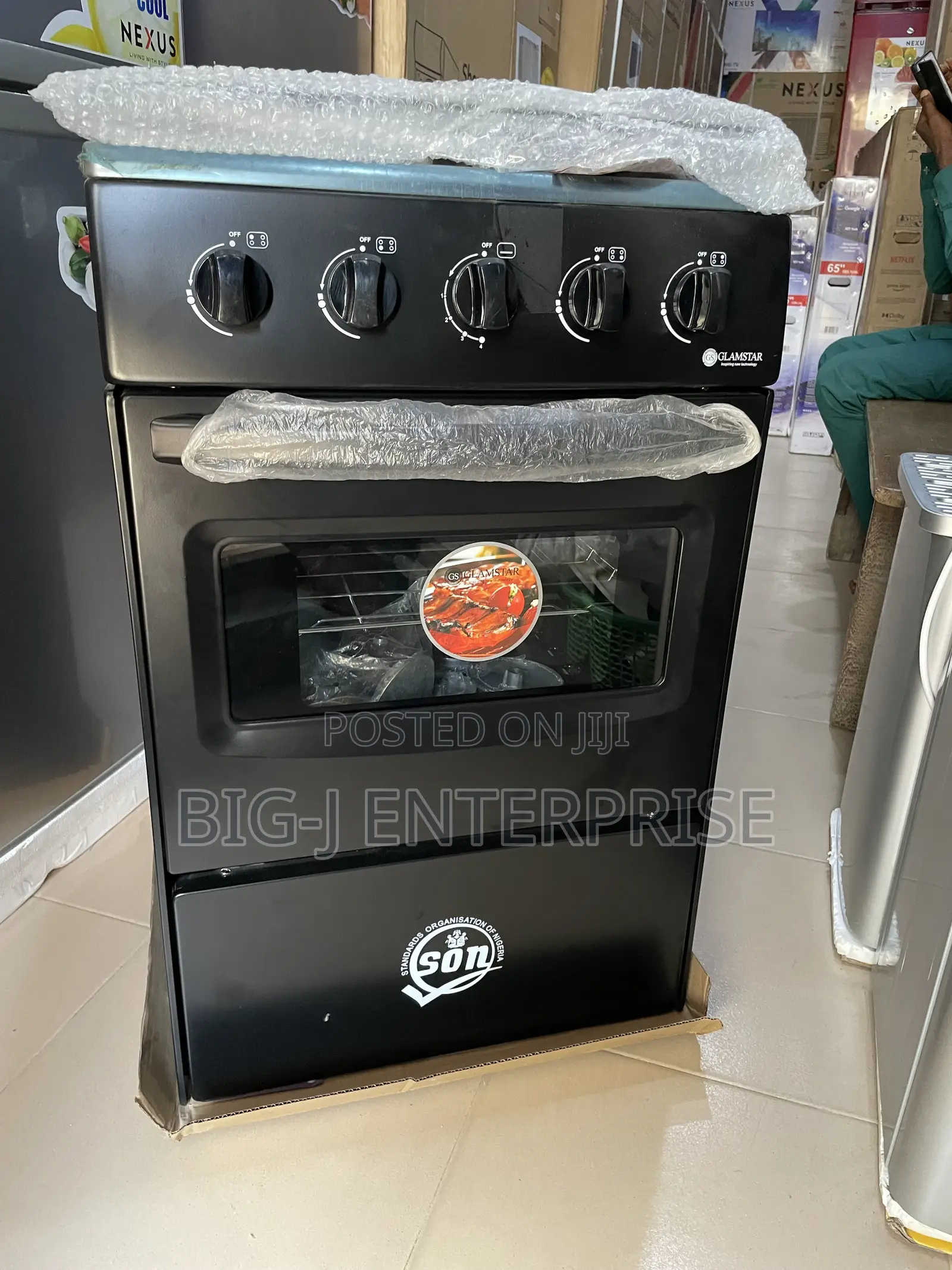 Glamstar 50 X 50 Standing Gas Cooker