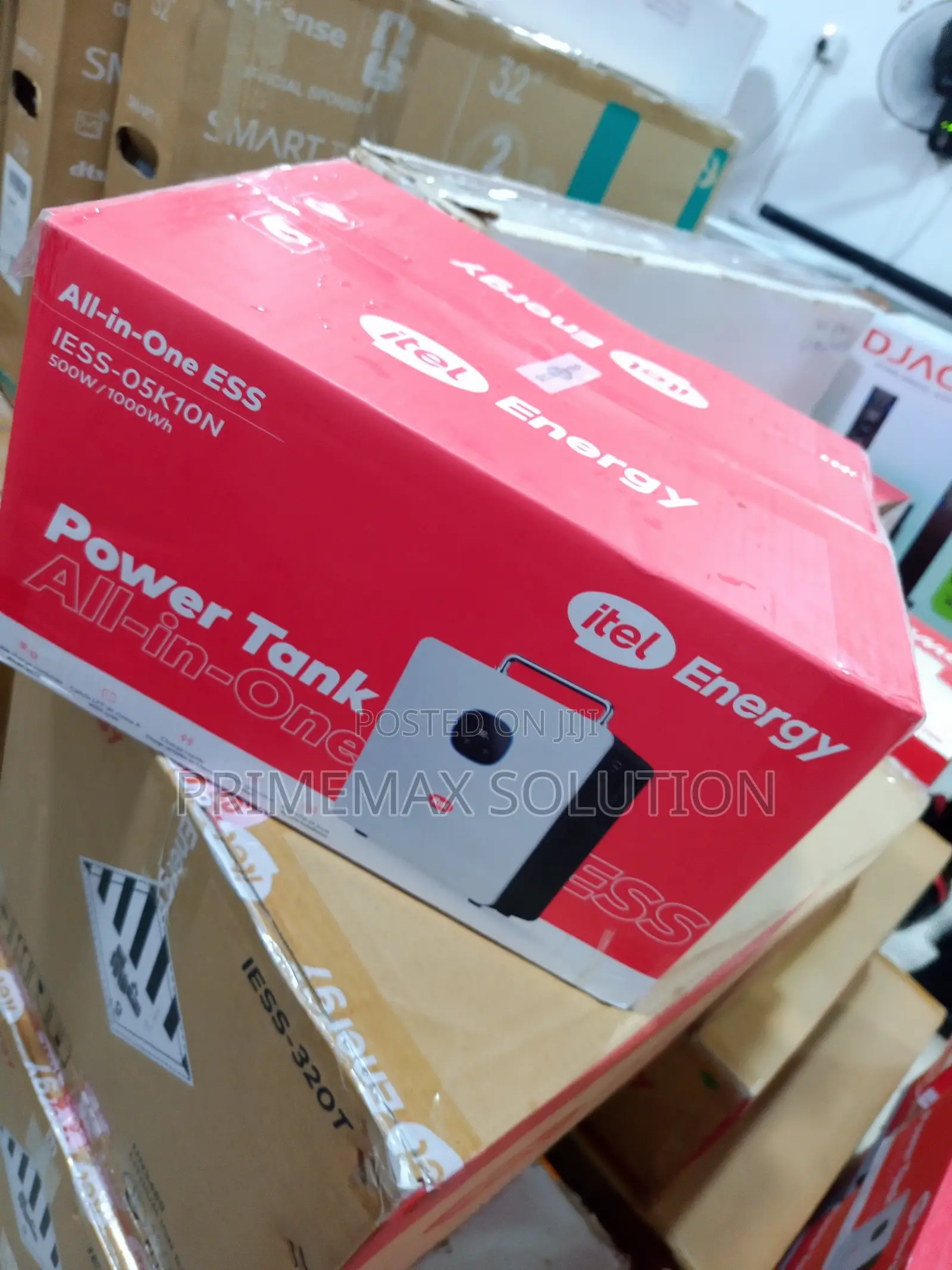 Itel Power Tank: Power for Lights, Fans, Tv More