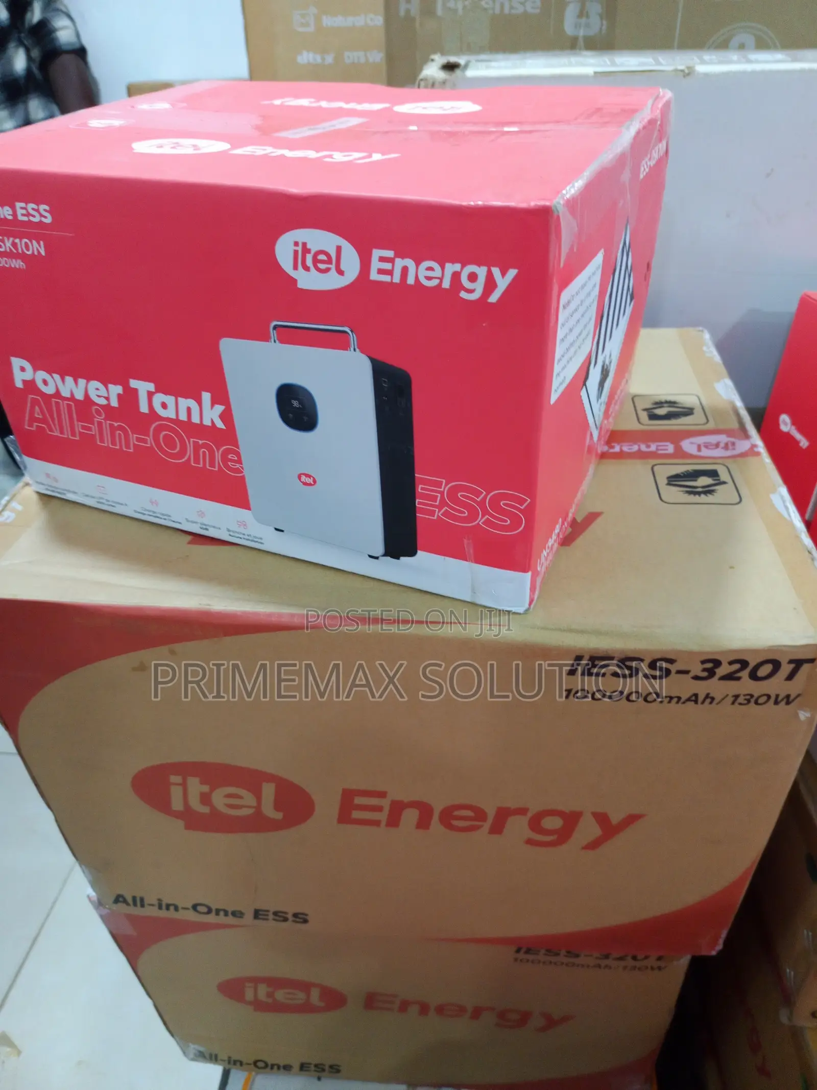 Itel Power Tank: Power for Lights, Fans, Tv More