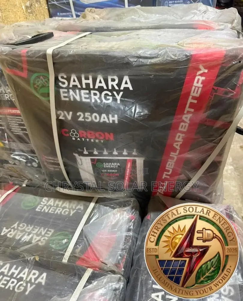 Brand New High Quality 250ah Sahara Tall Tubular Battery