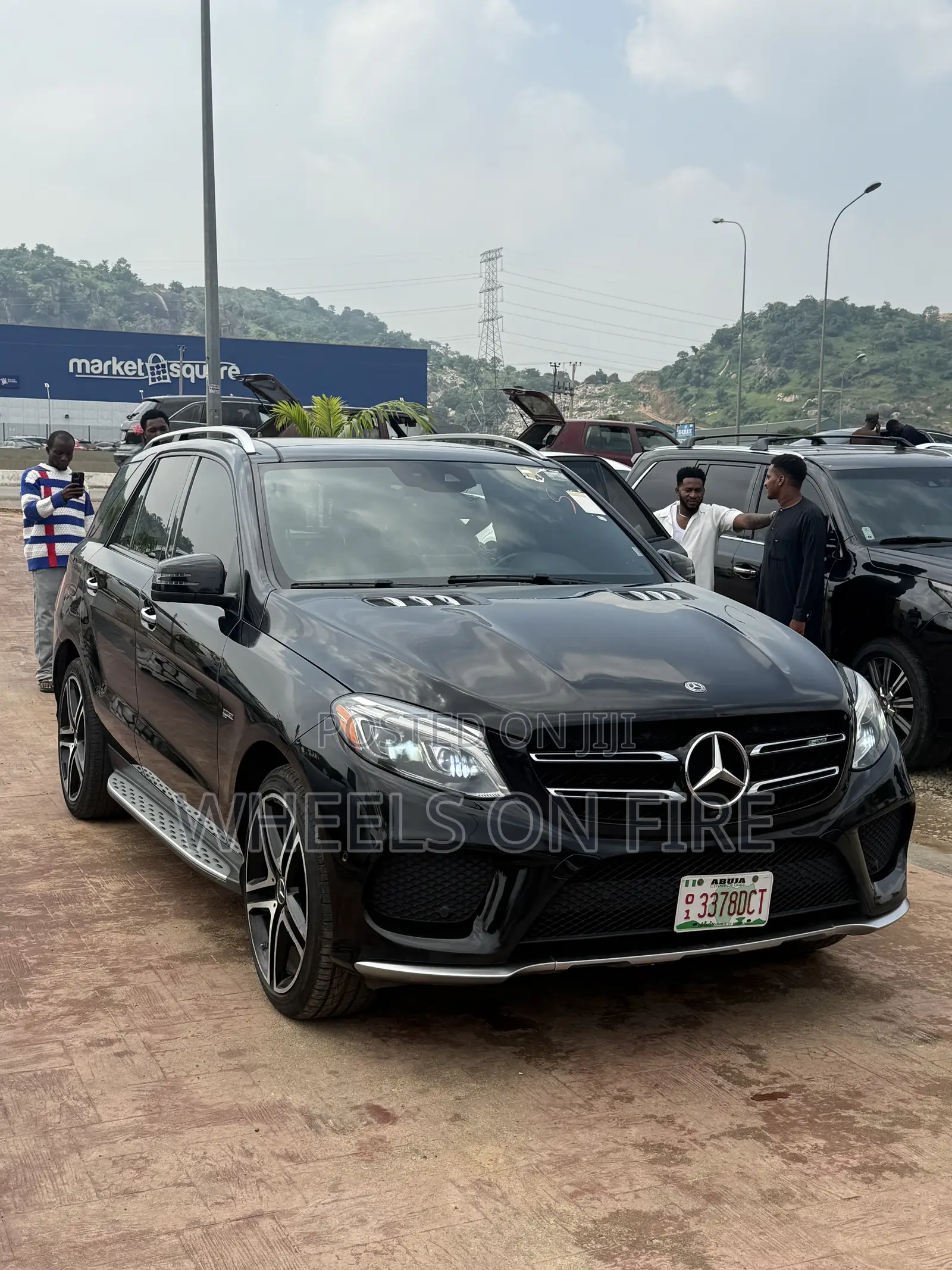 Mercedes-Benz GLE-Class AMG GLE 43 4MATIC 2018 Black