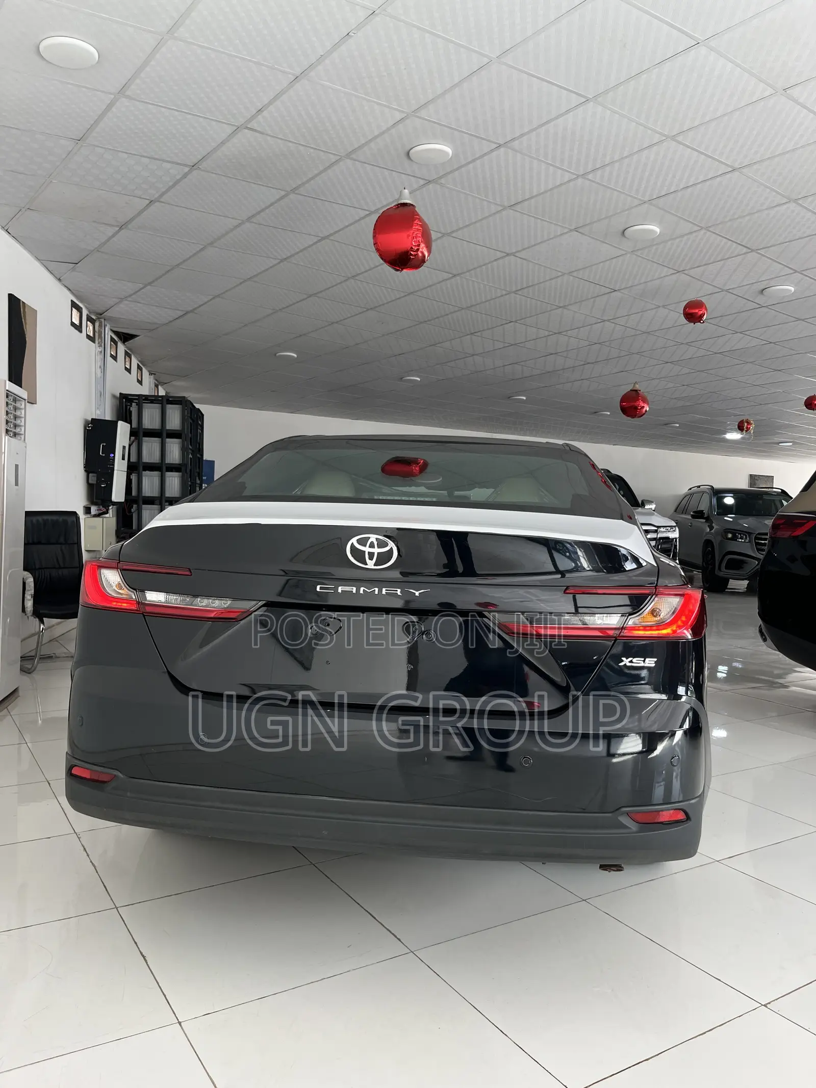 New Toyota Camry XSE 2025 Black