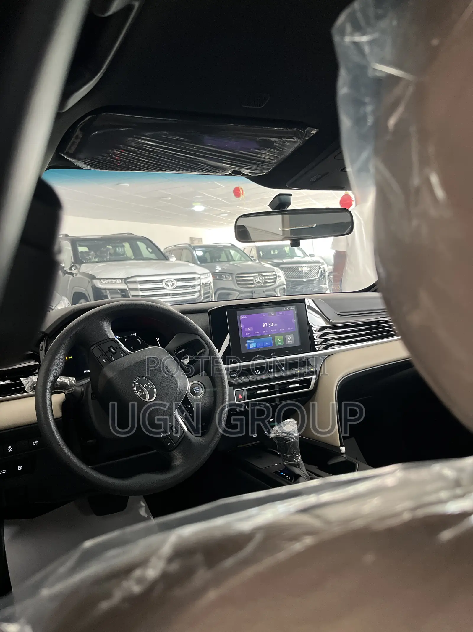 New Toyota Camry XSE 2025 Black