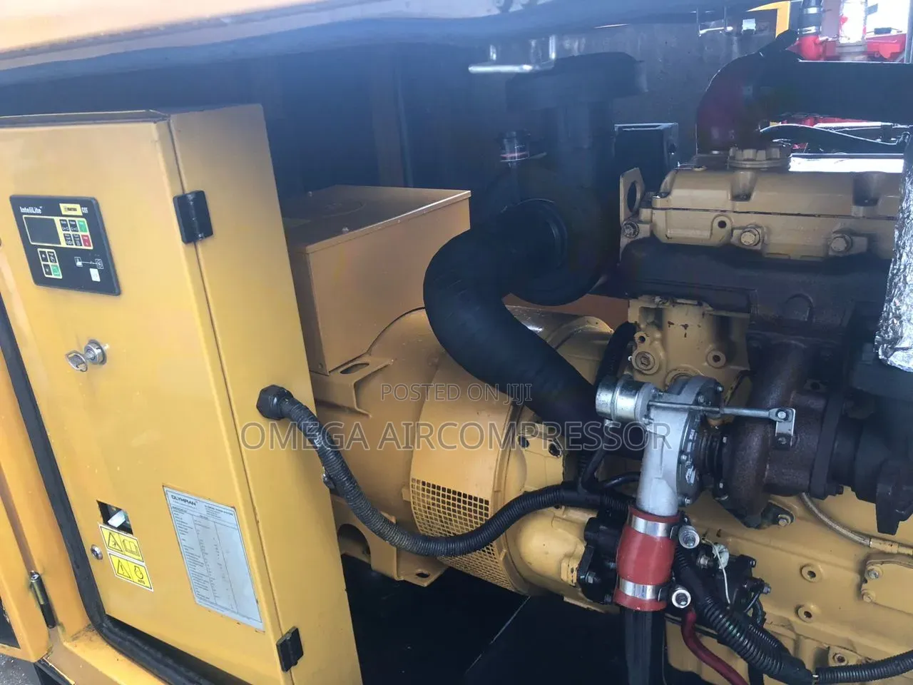 Mantrac Cat Gep110-4 Soundproof Diesel Generator 100kva