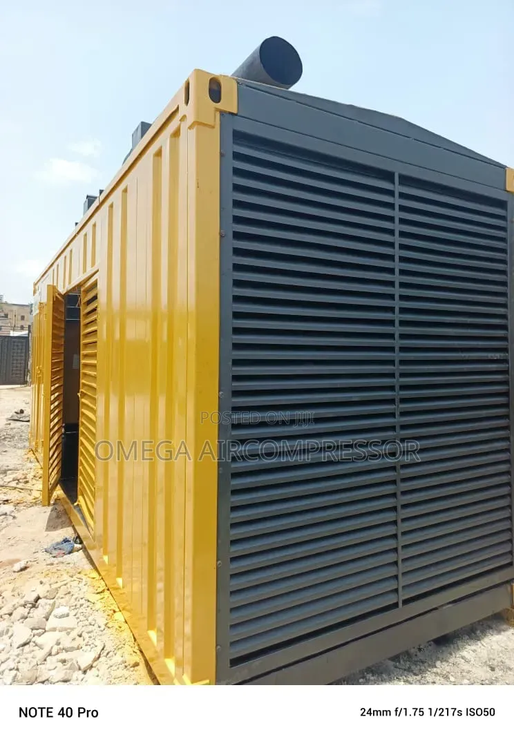 Mantrac Cat Gep1000-4 Soundproof Diesel Generator