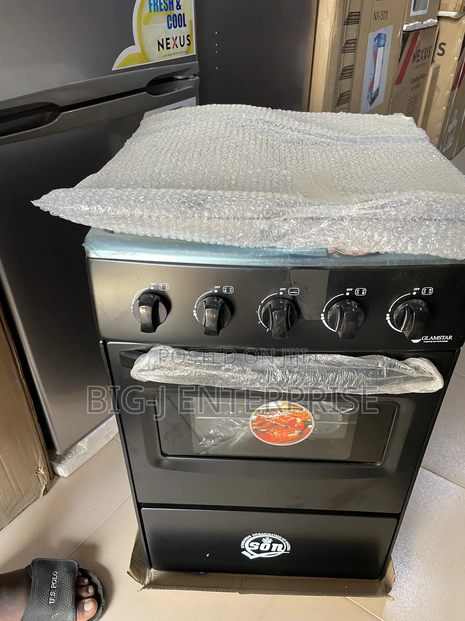 Glamstar 50 X 50 Standing Gas Cooker