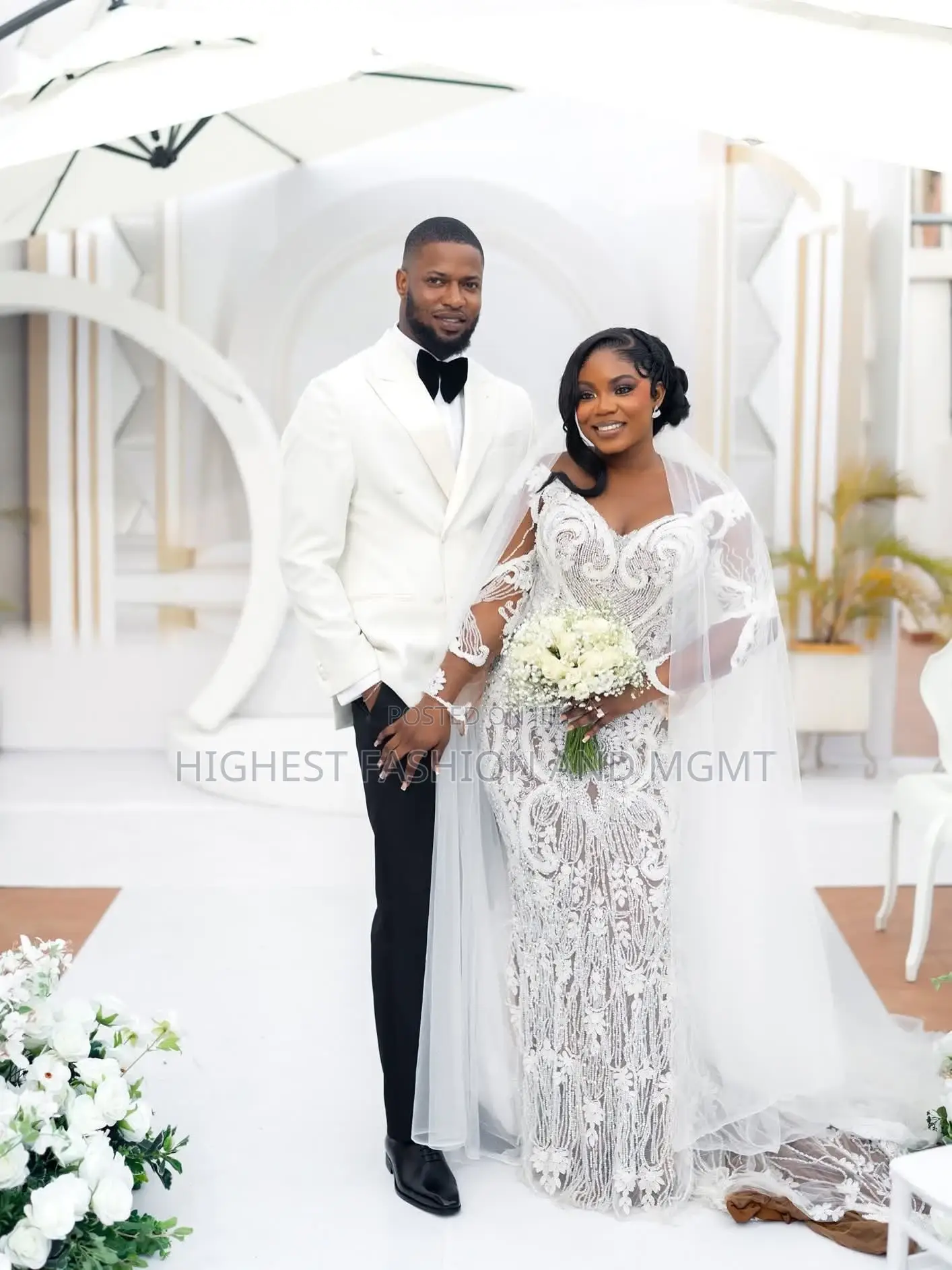 Off-Shoulder Sweetheart Bridal Gown With Intricate Silver Beading