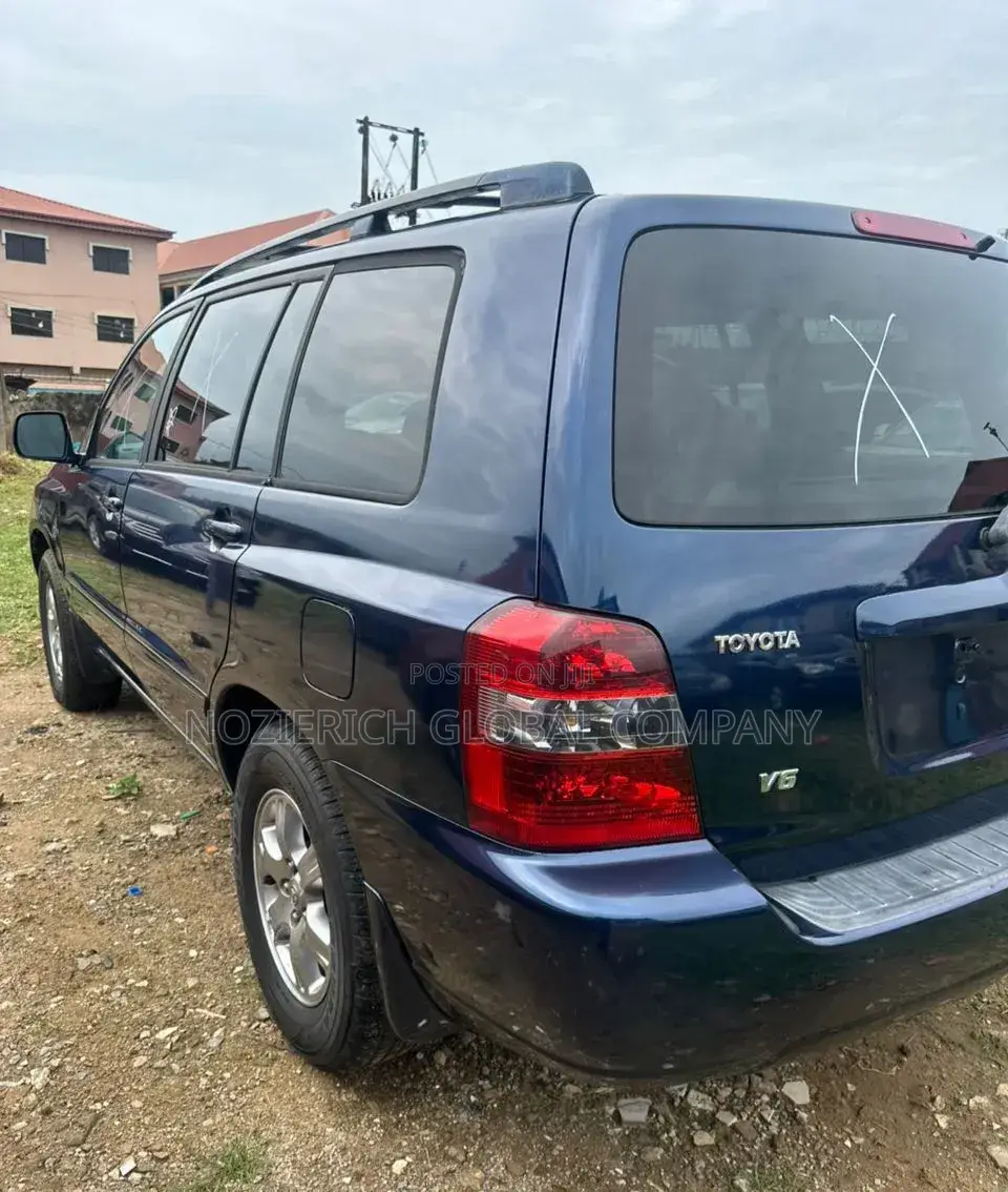 Toyota Highlander 2006 Blue
