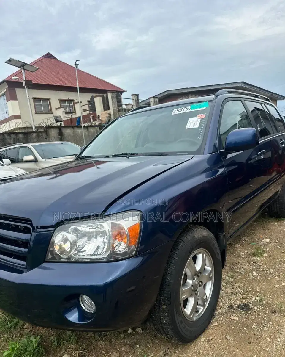Toyota Highlander 2006 Blue