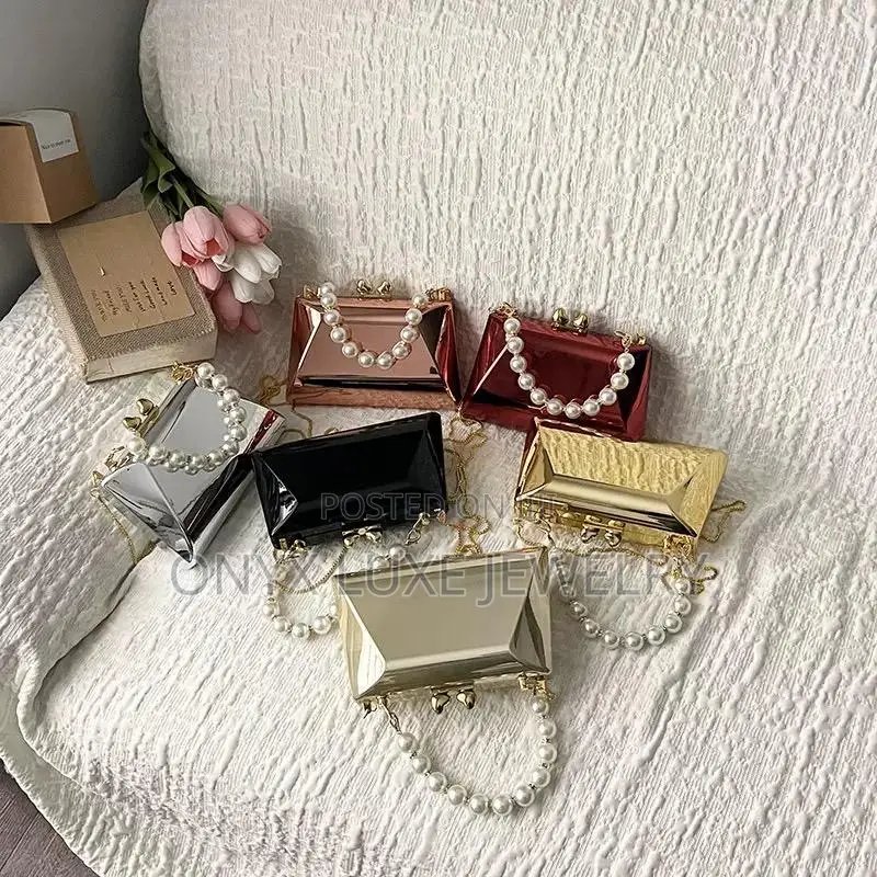 Chanel Pearl Classy Clutch