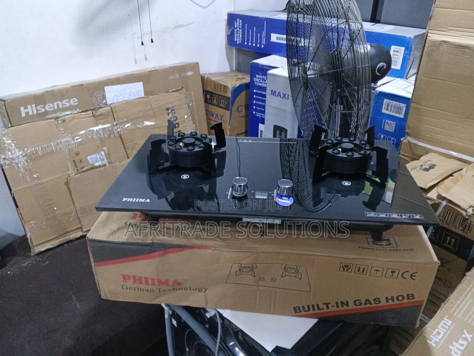 Phiima Ph-2023b Dual Burner Gas Hob