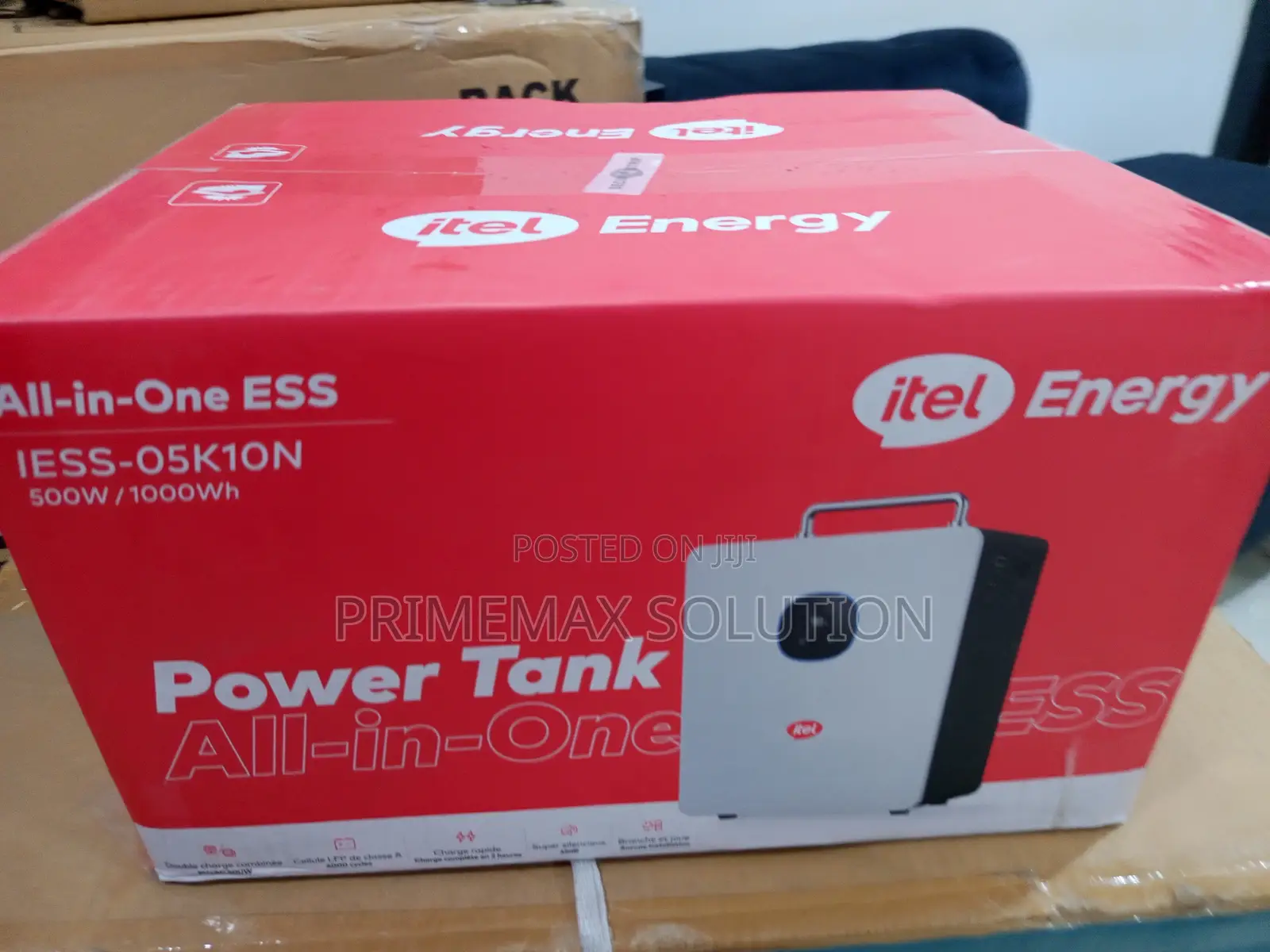 Compact Yet Powerful: Itel Power Tank Solar Generator