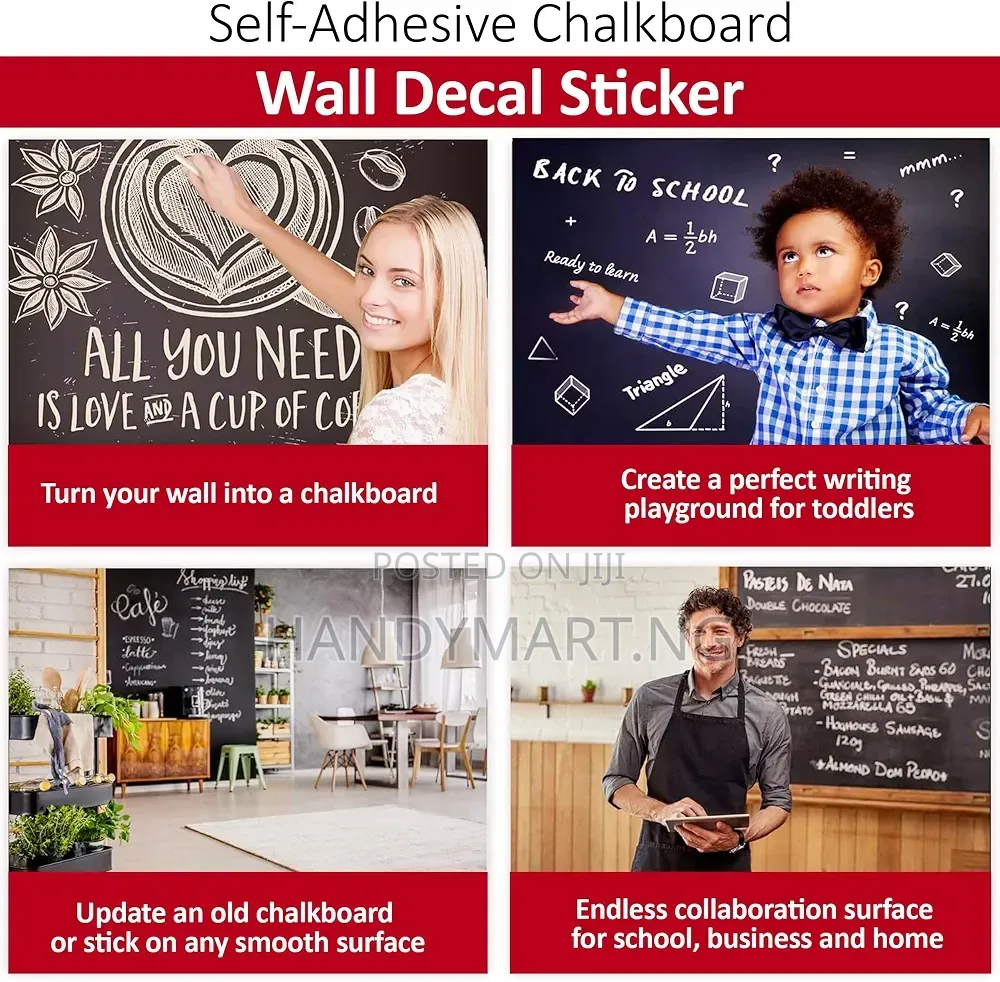 Black Board 4 Home, Perfect 4 Home, School, Office, Children Room Kids