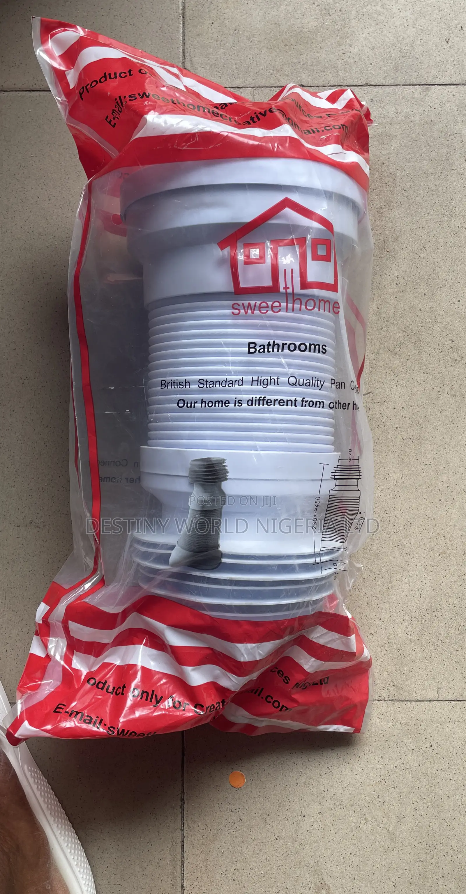 Sweethome 4” Pan Connector