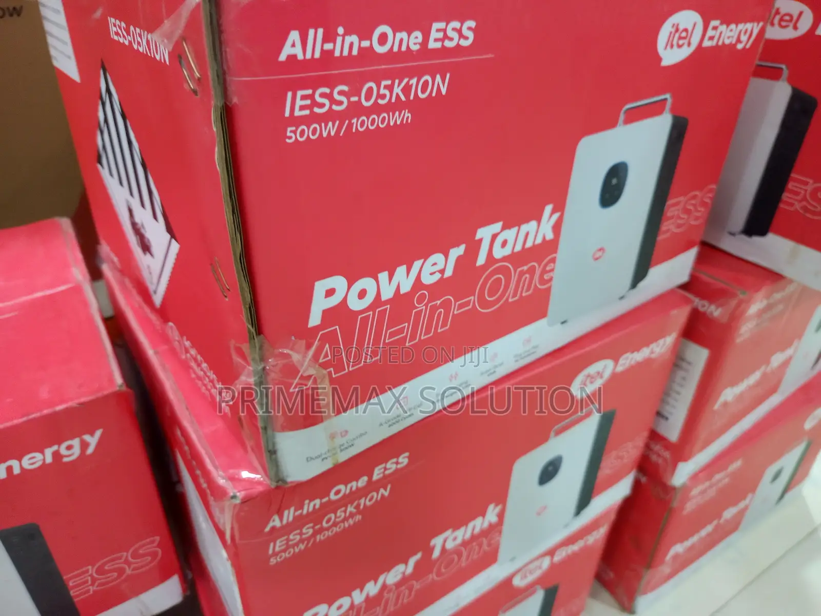 Charge Fast With Solar – Itel Power Tank 500w