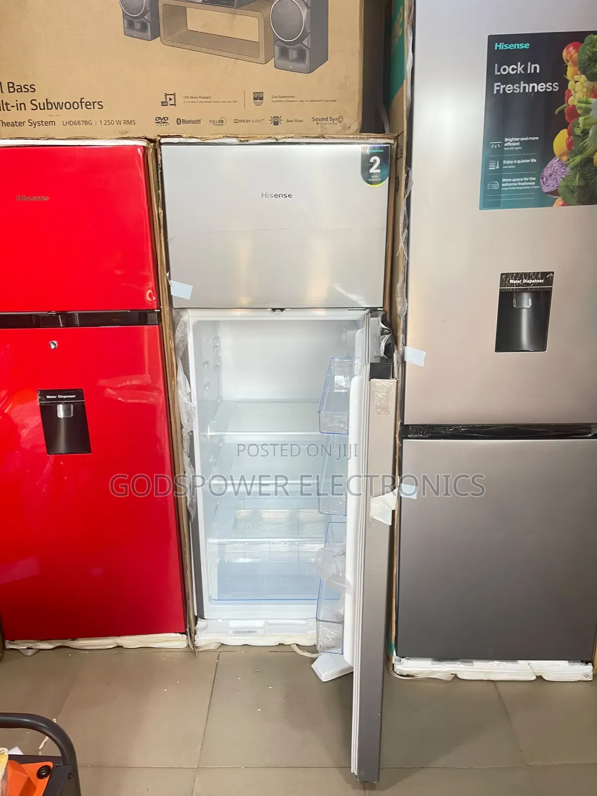 Hisense Ref205drb Top Freezer With Water Dispenser Fridge