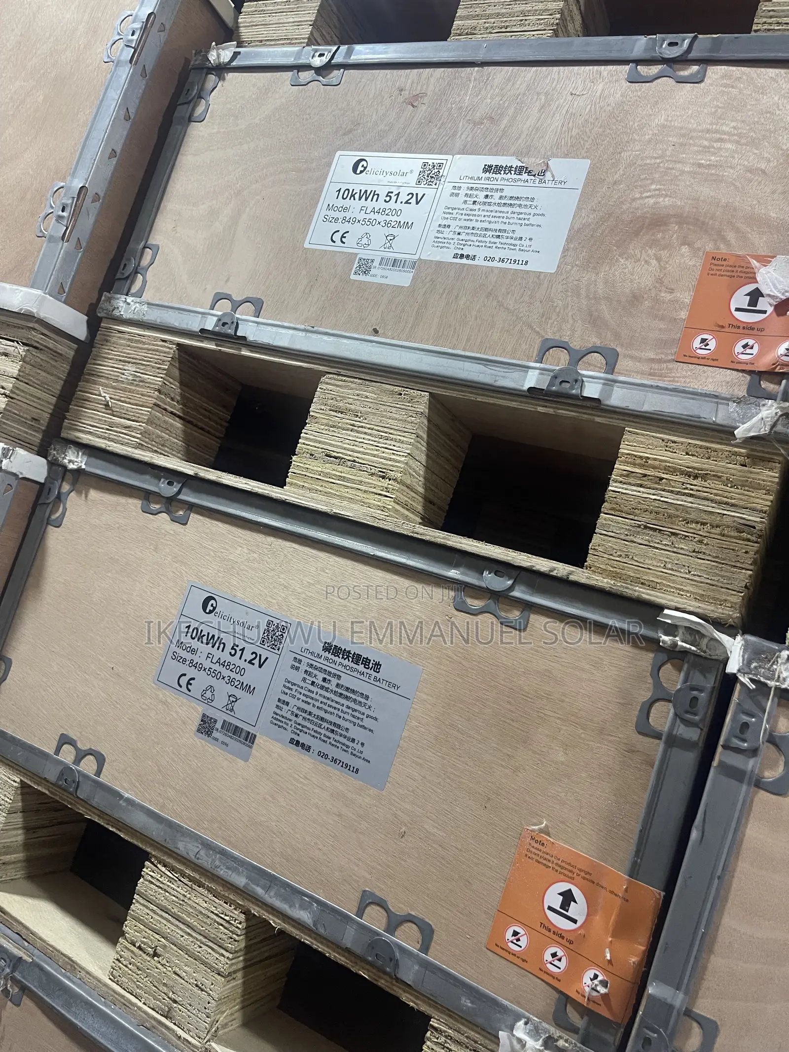 10kwh. Lithium Ion Battery Felicity Much Available