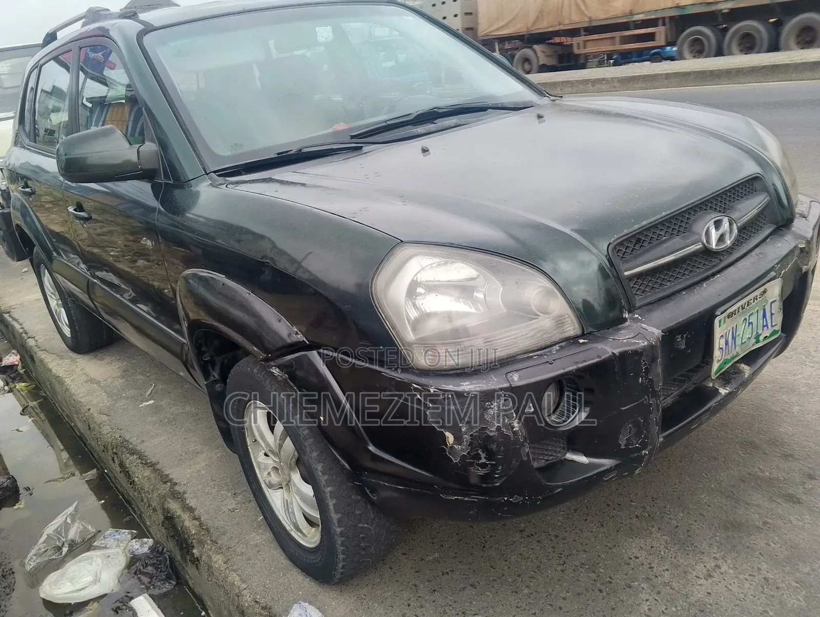 Hyundai Tucson 2007 Blue