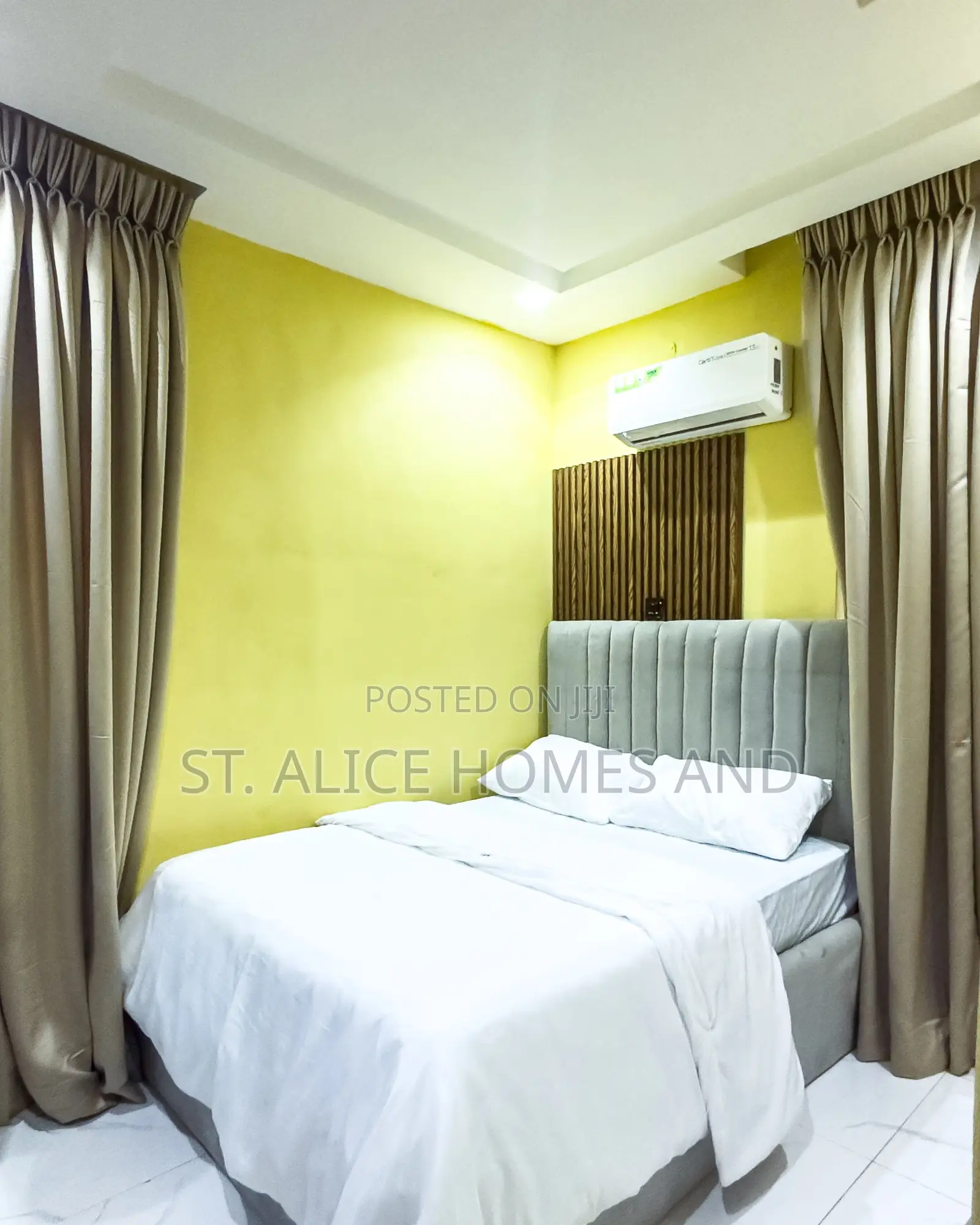 Apartment C6 Yellow Theme 1 Bedroom Apartment, Surulere, Lagos