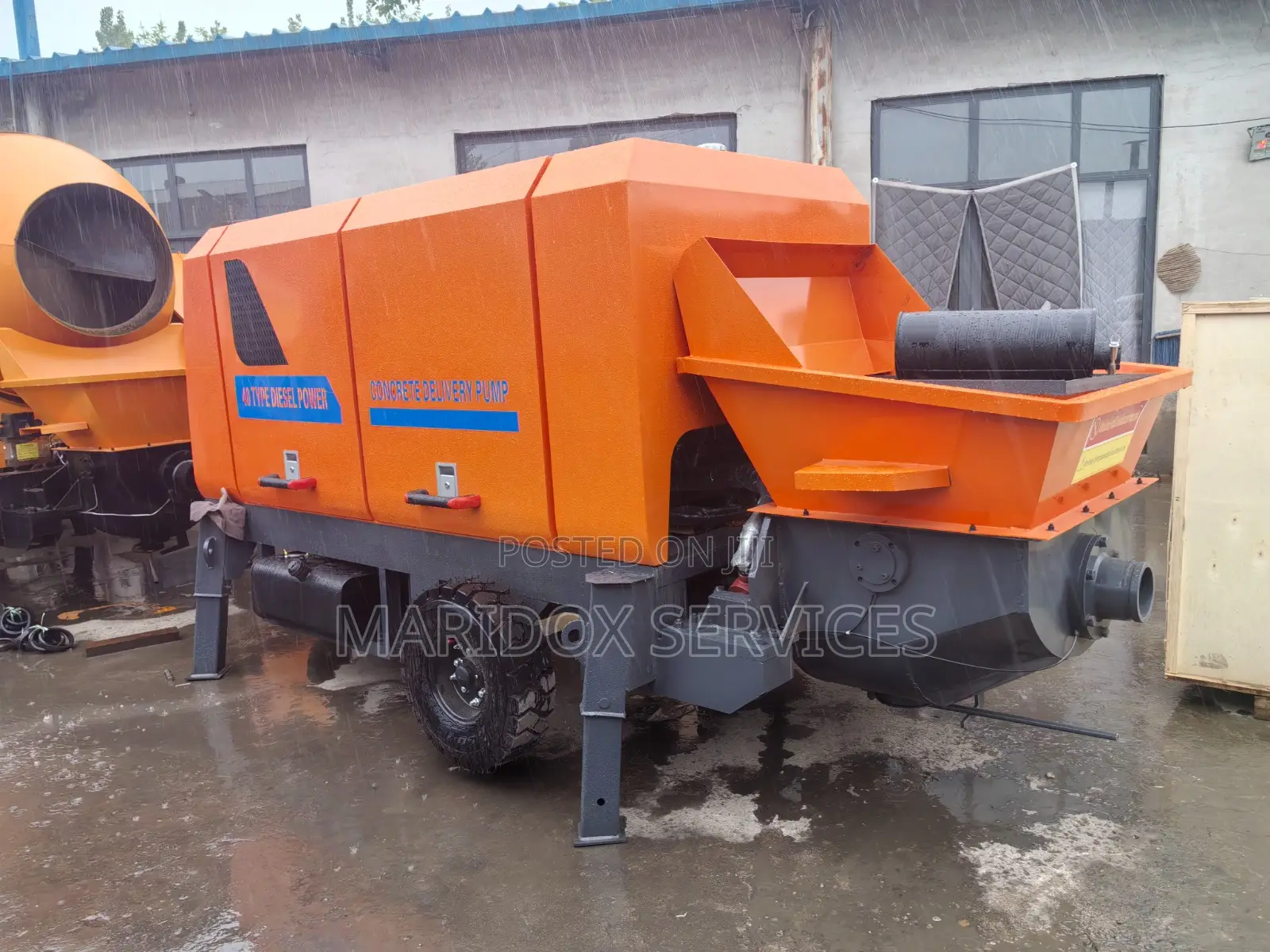 Maridox 40 Cubbic Concrete Pump