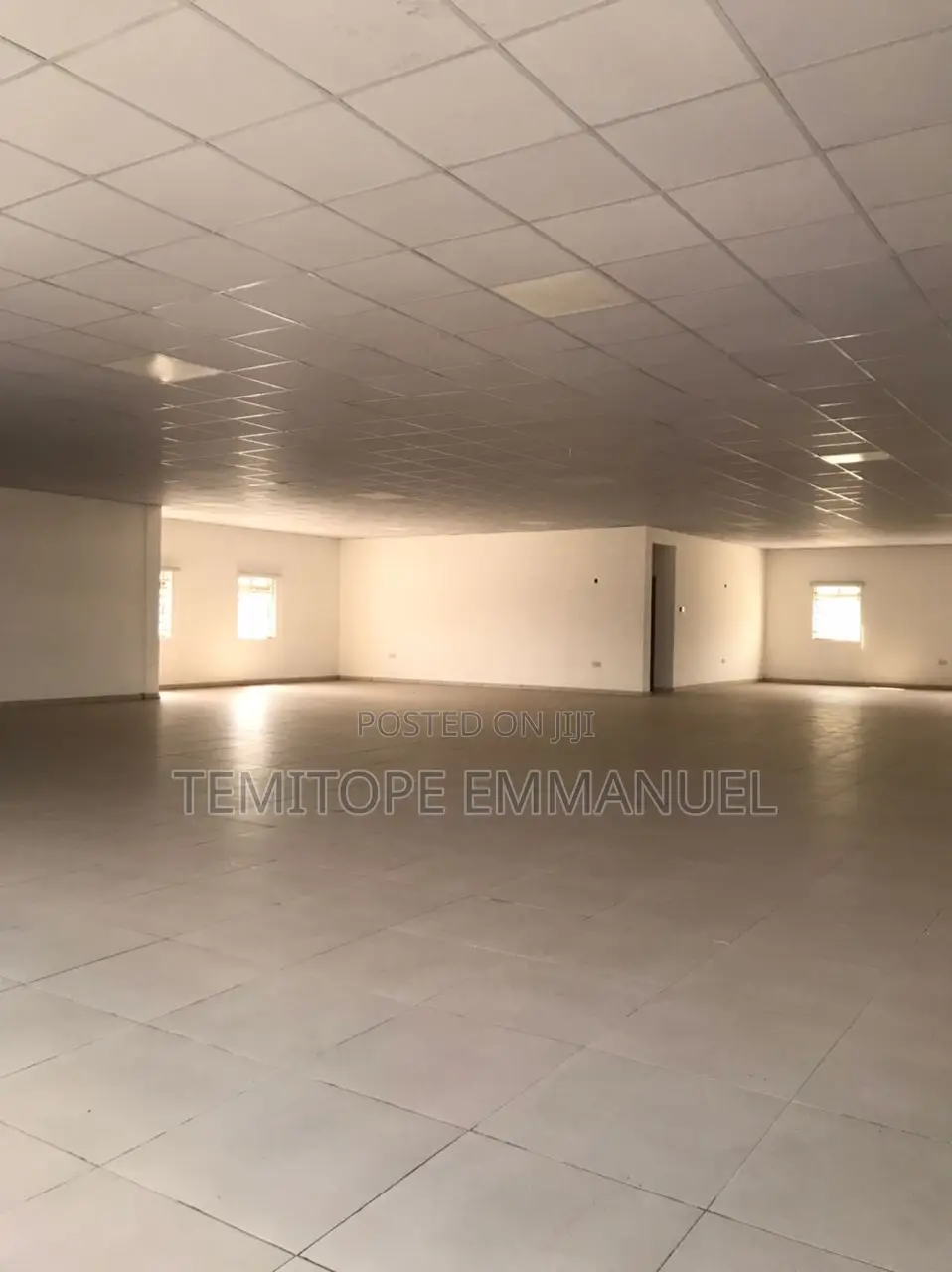 Open Plan Office Space