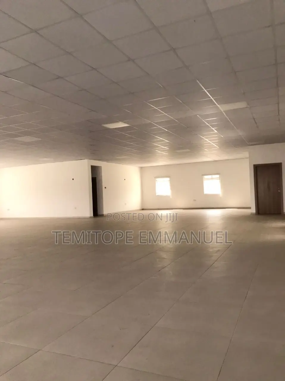 Open Plan Office Space