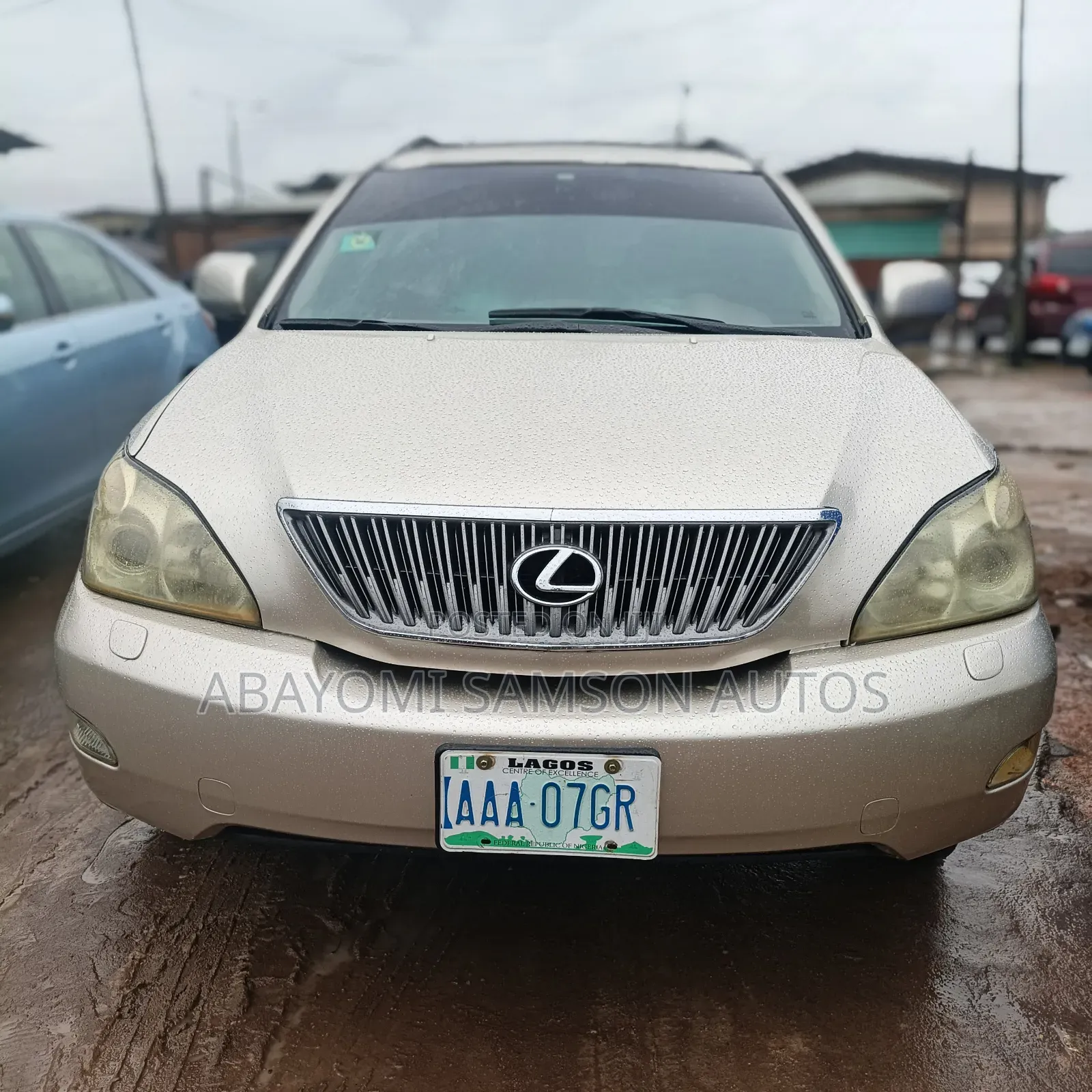 Lexus RX 2007 Gold