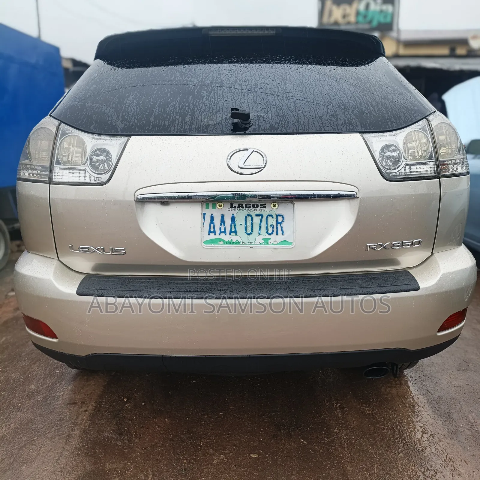 Lexus RX 2007 Gold
