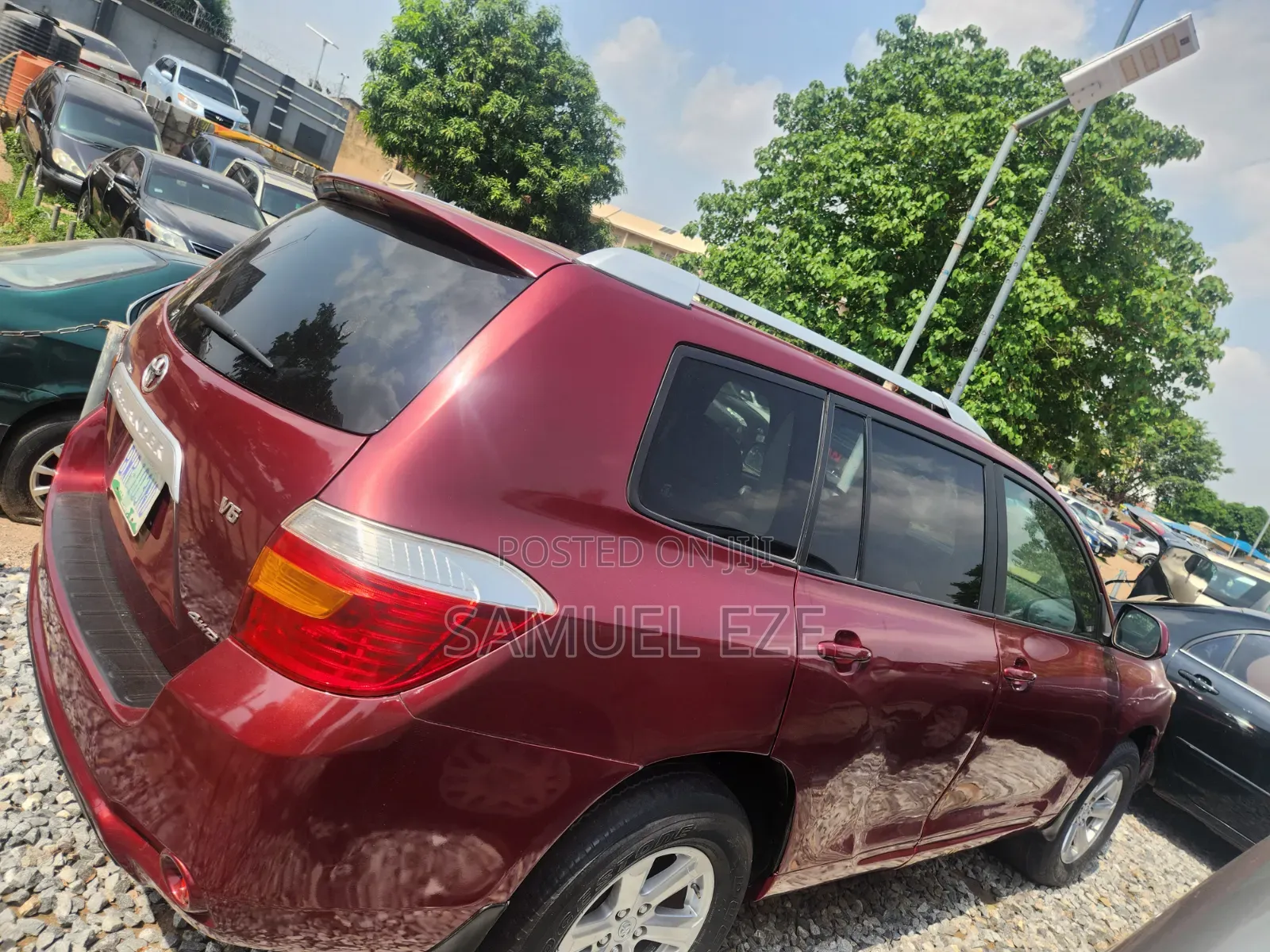 Toyota Highlander 2009 Red