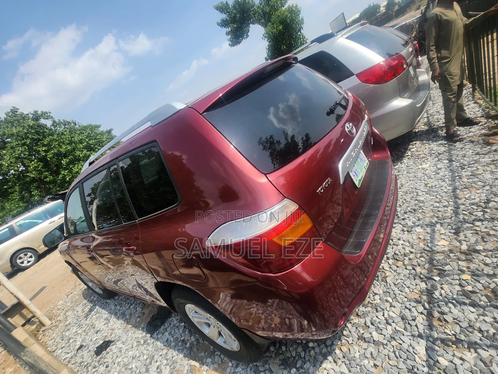 Toyota Highlander 2009 Red