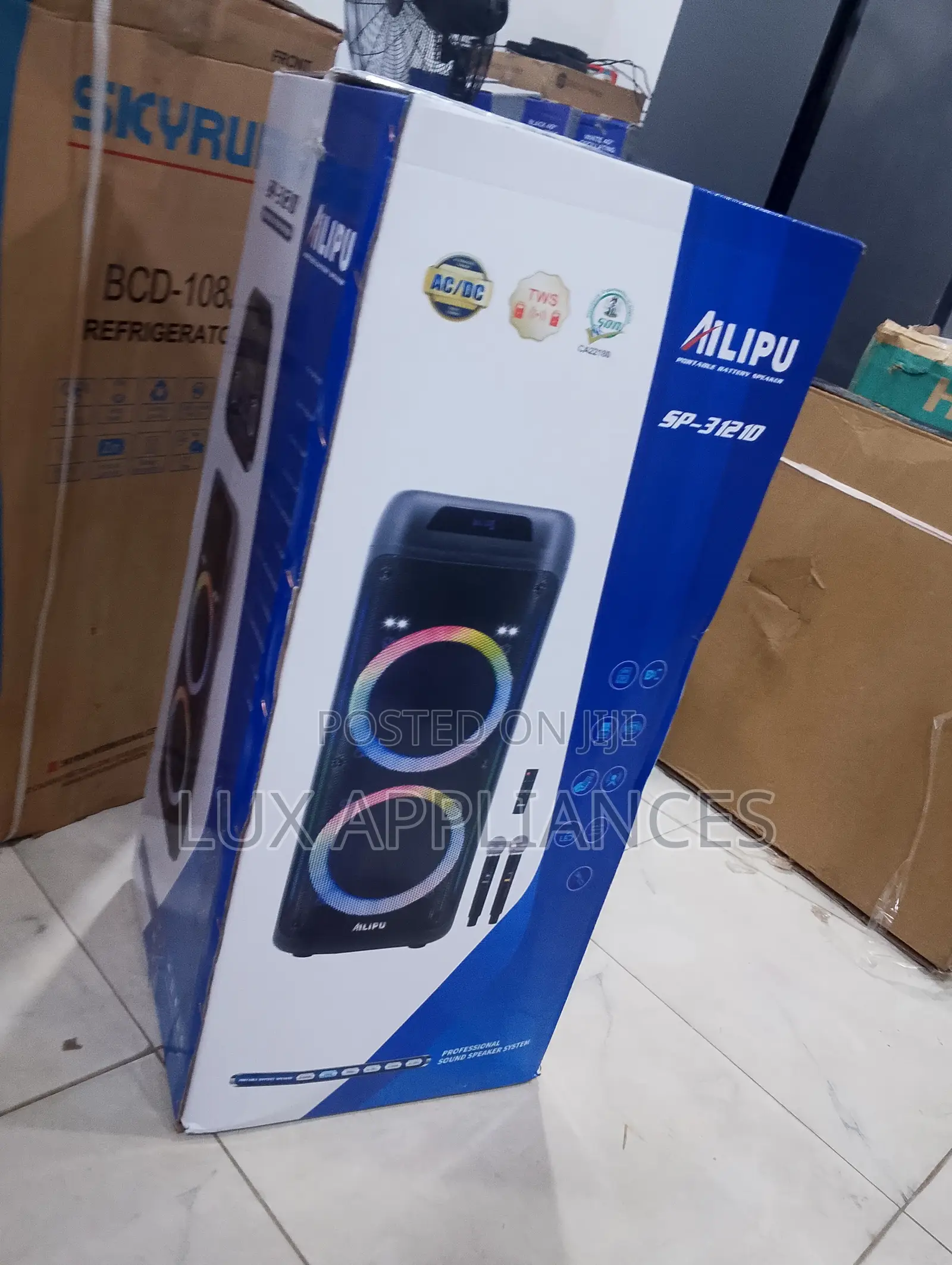Ailipu Wireless Rechargeable Speaker With Handle