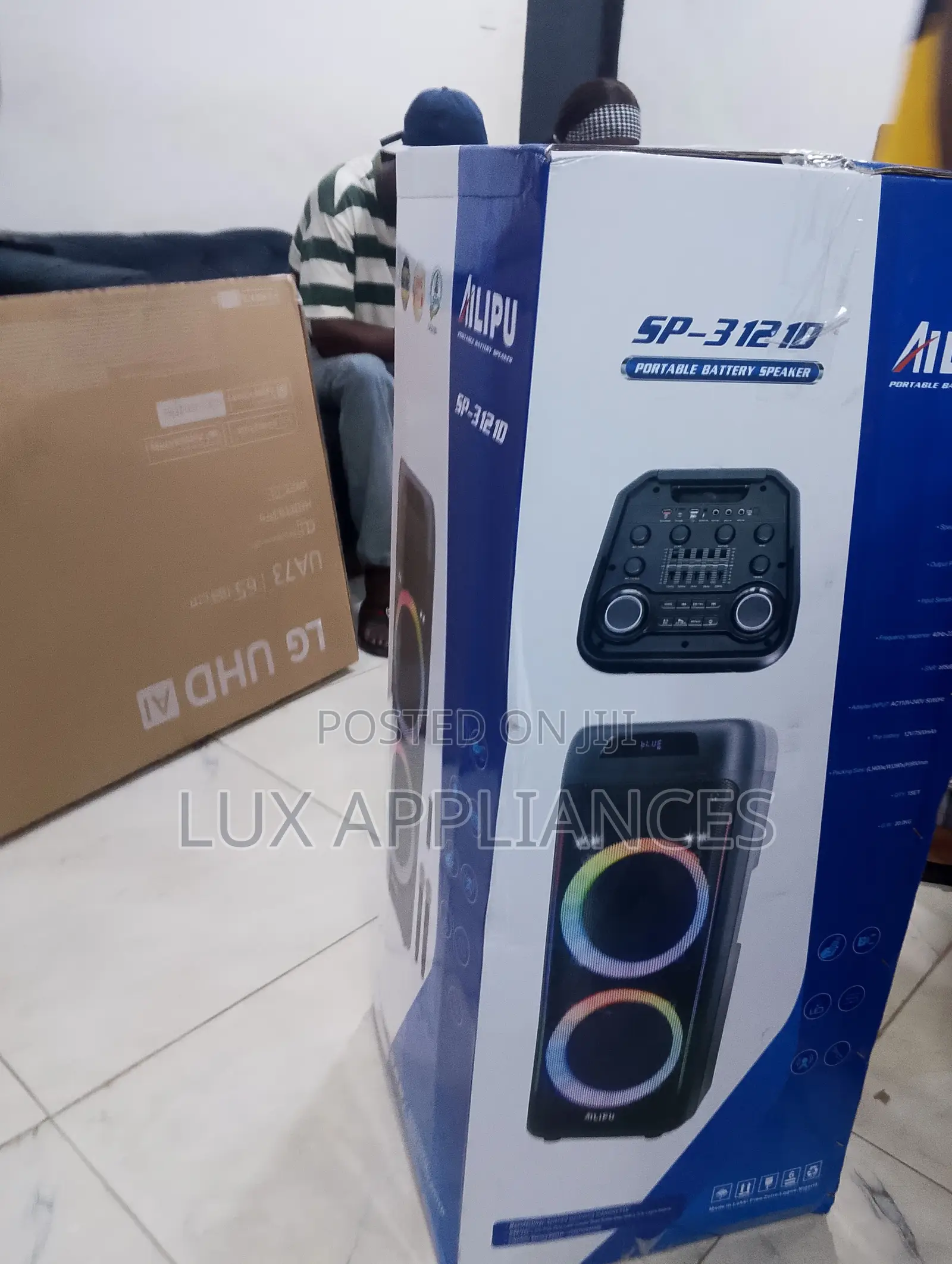 Ailipu Portable Bluetooth Speaker With Remote Control