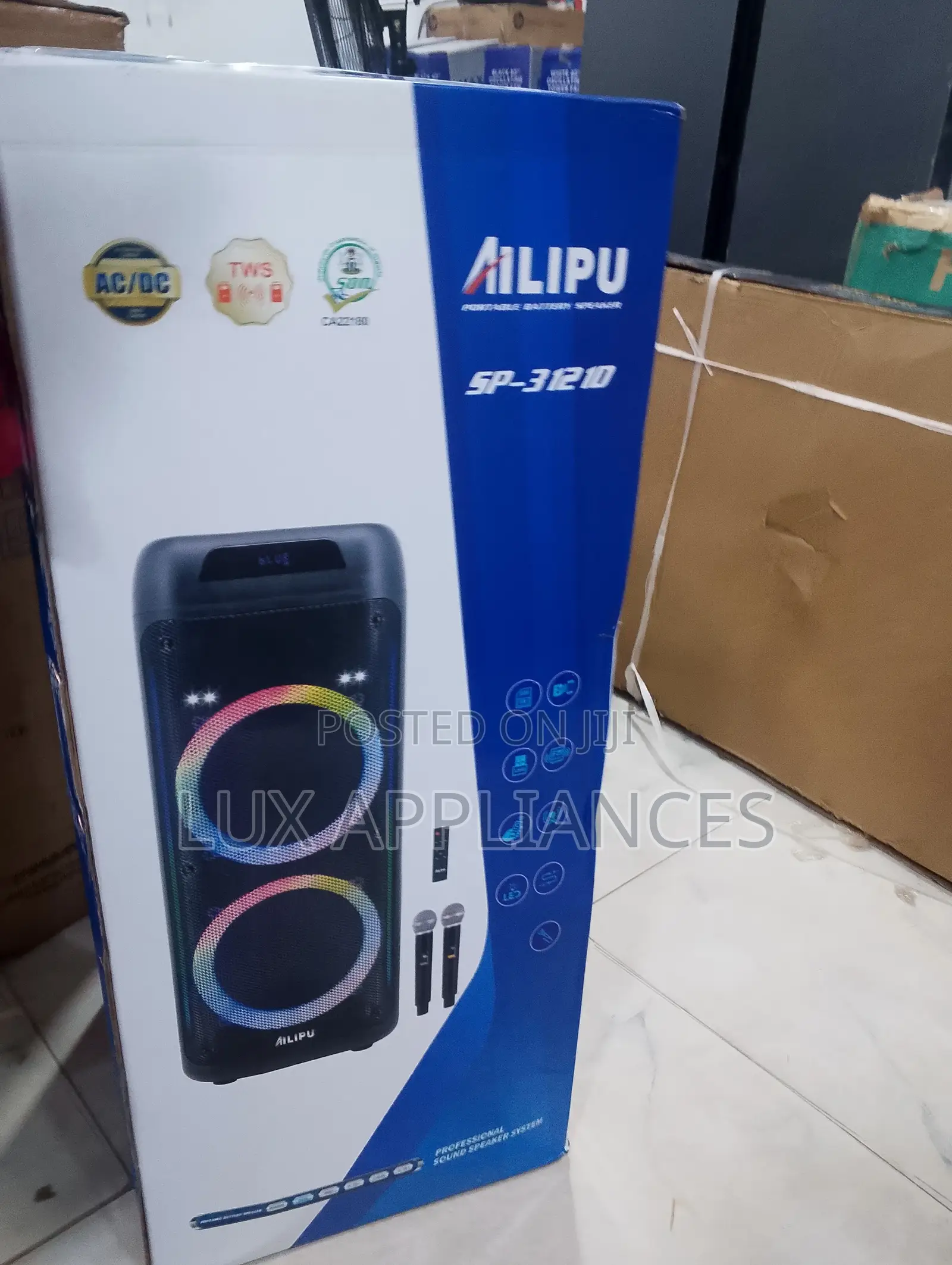 Ailipu Portable Bluetooth Speaker With Remote Control