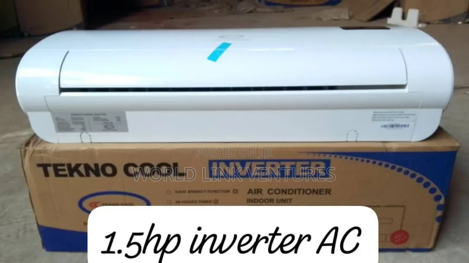 Techno Cool 1.5hp Inverter Air Conditioner 2years Warranty