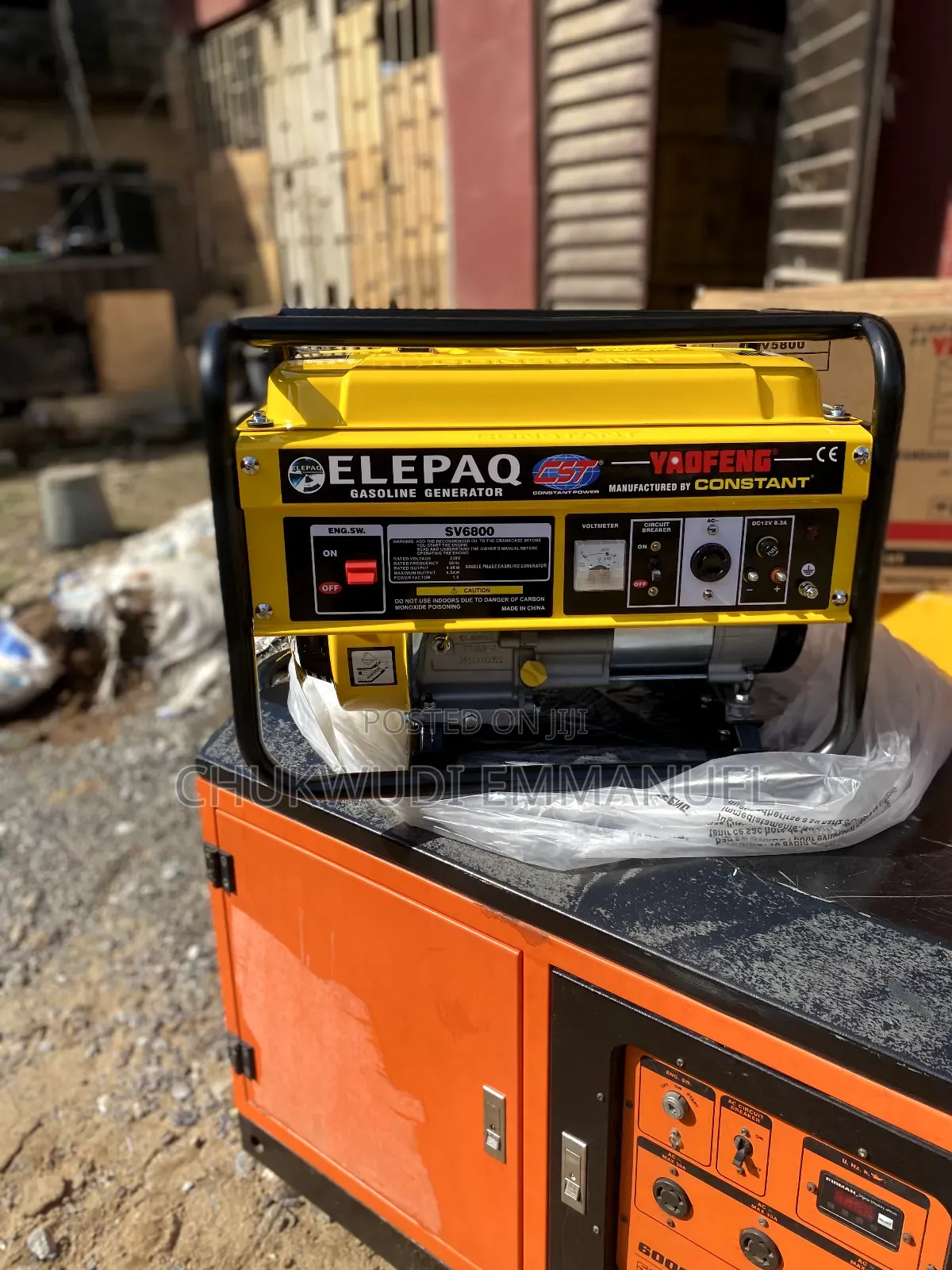 Original Elepaq 4.5kva Constant Generator – Powerful Durable