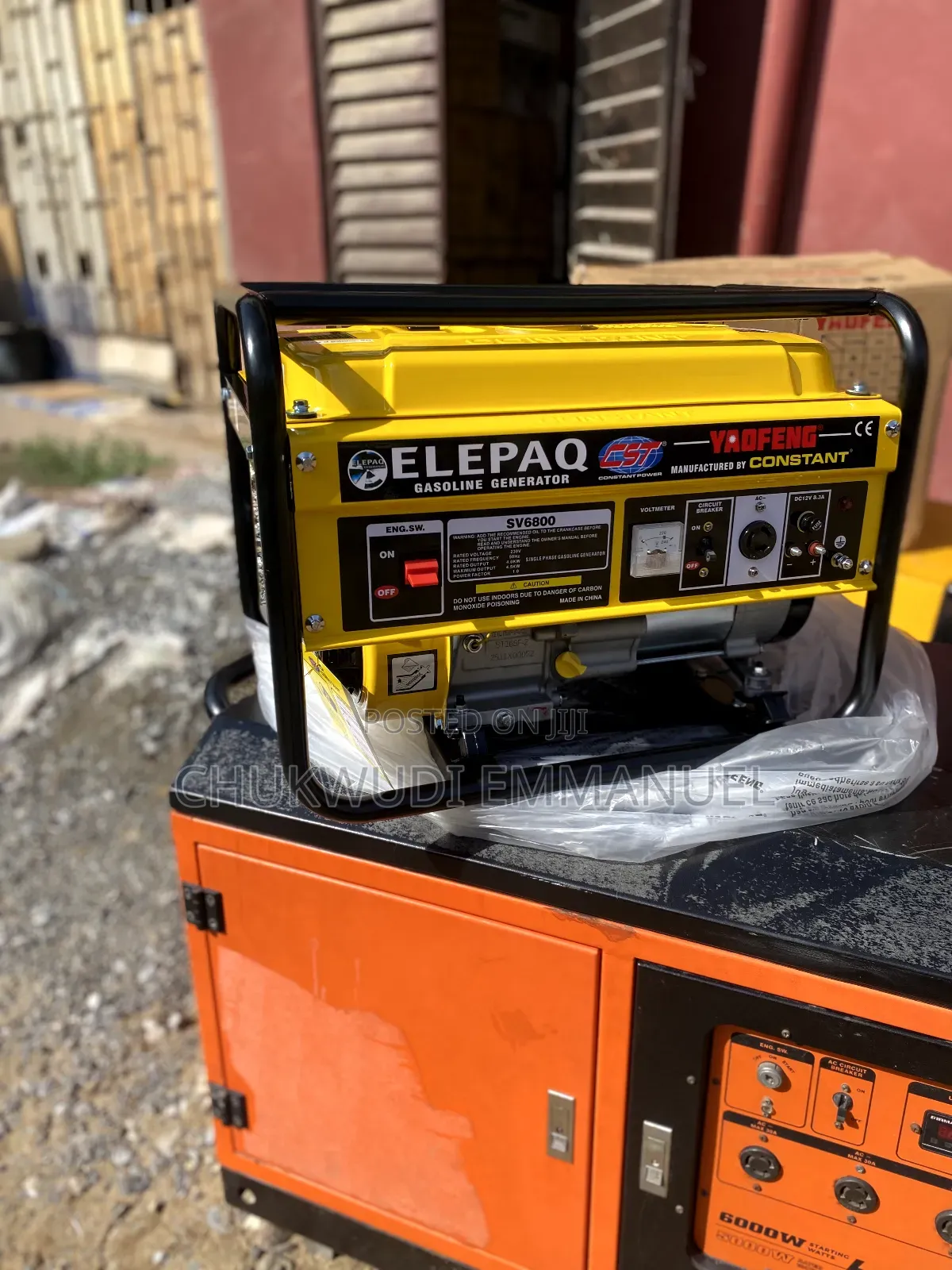 Original Elepaq 4.5kva Constant Generator – Powerful Durable