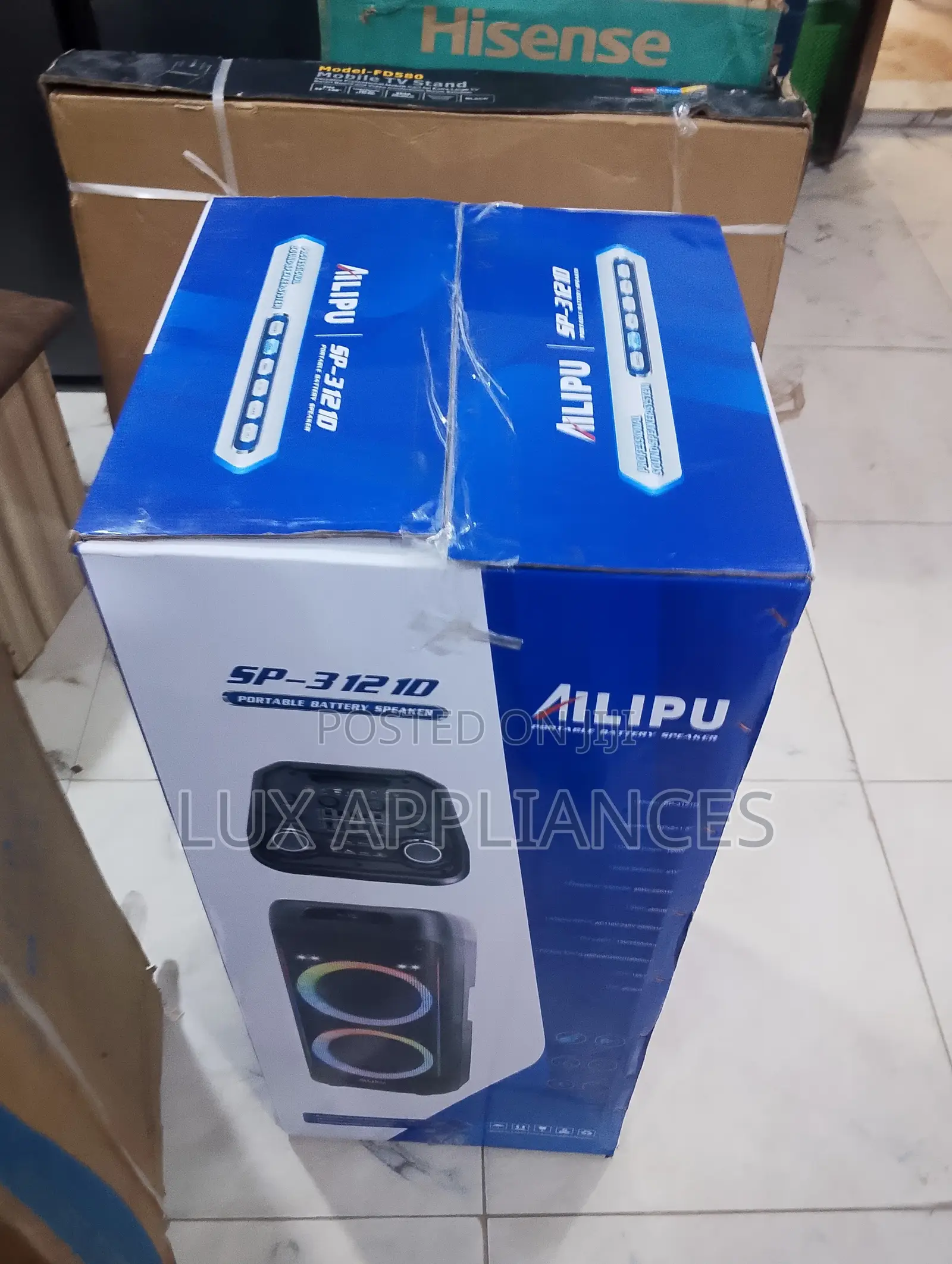Ailipu Bluetooth Speaker With Trolley Wheels