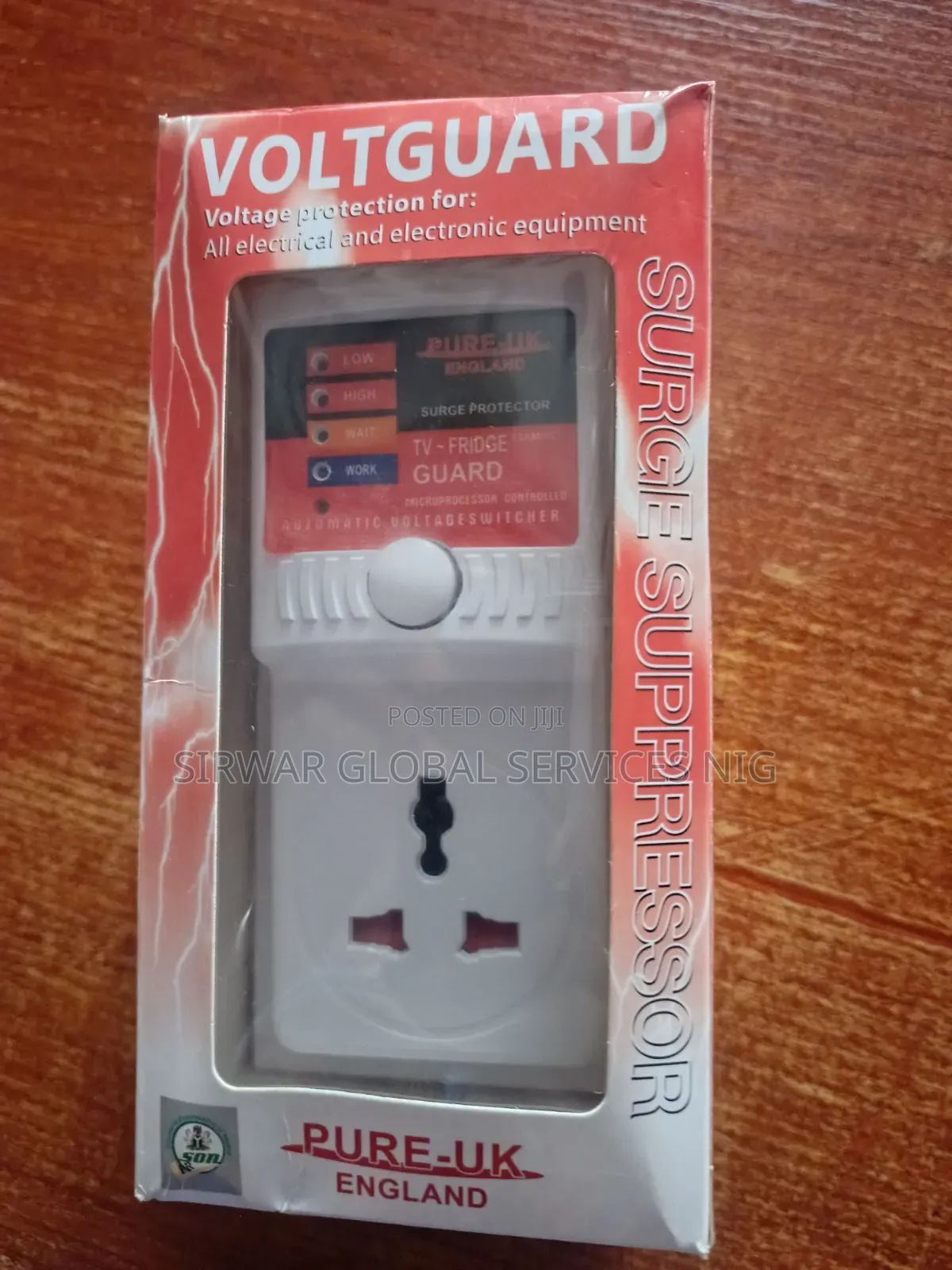 Original Uk Tv/DVD Voltage Protection Guard