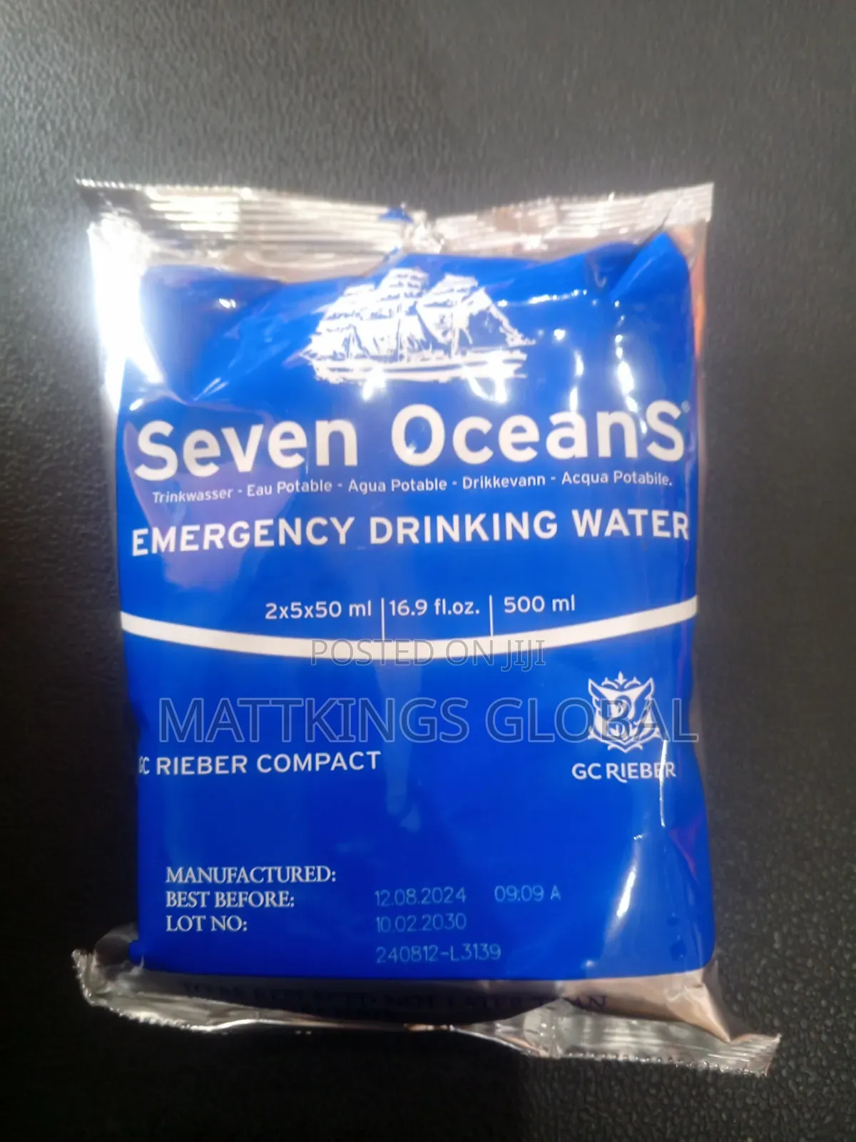 Seven Ocean Emergency Drinking Water