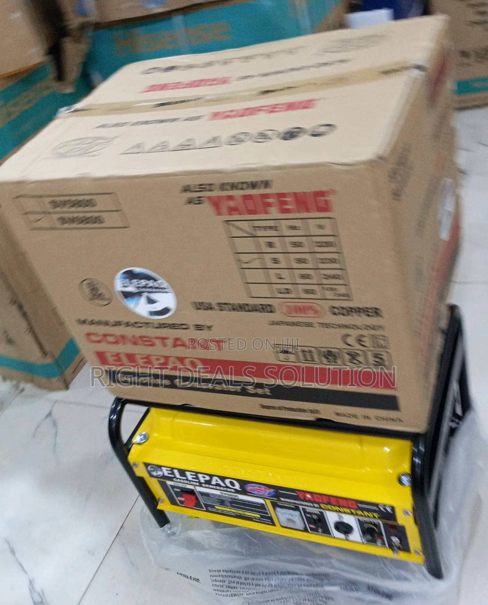 Elepaq Compact High Power Generator Set