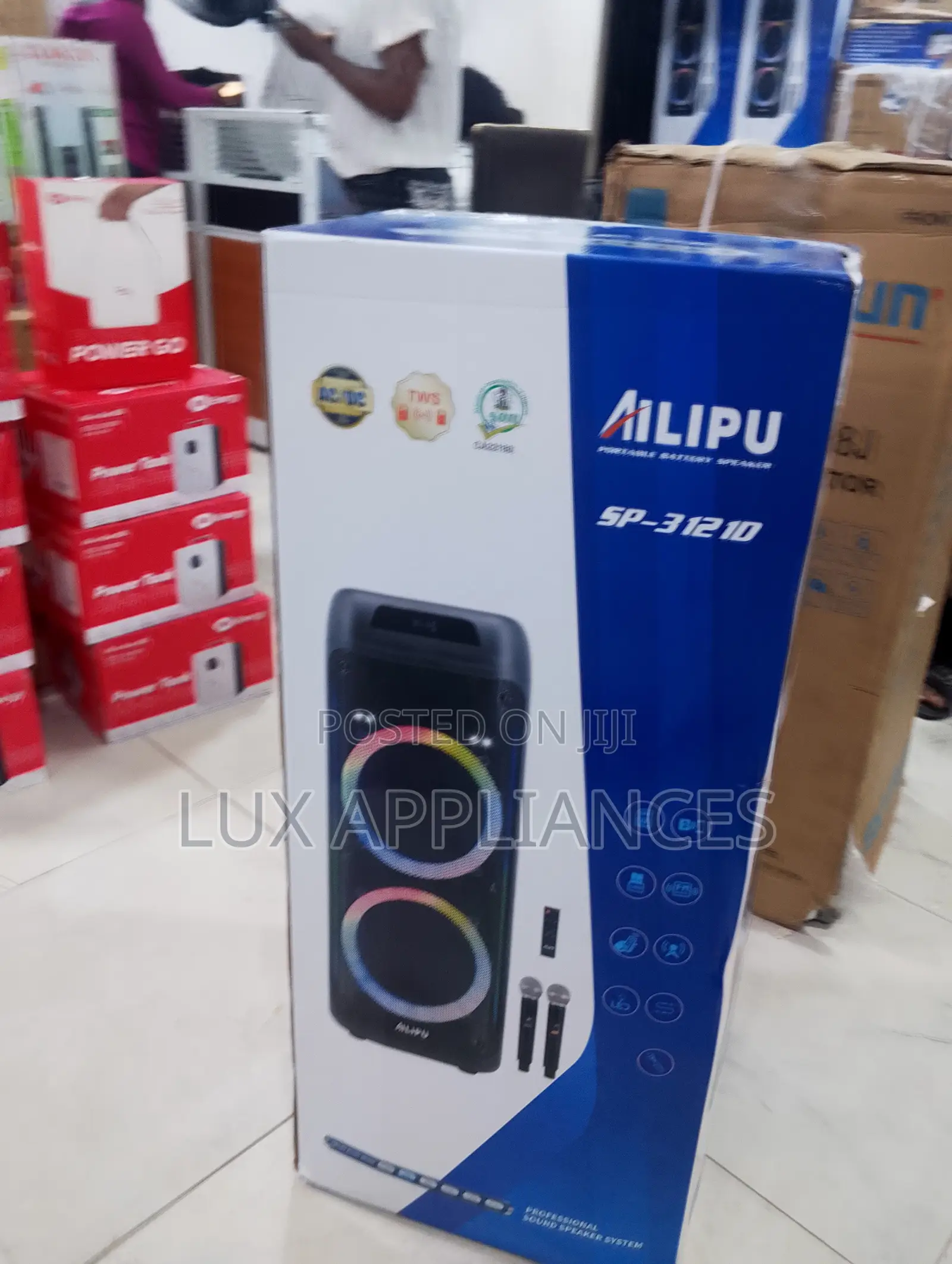 Ailipu Bluetooth Speaker With Crystal Clear Audio
