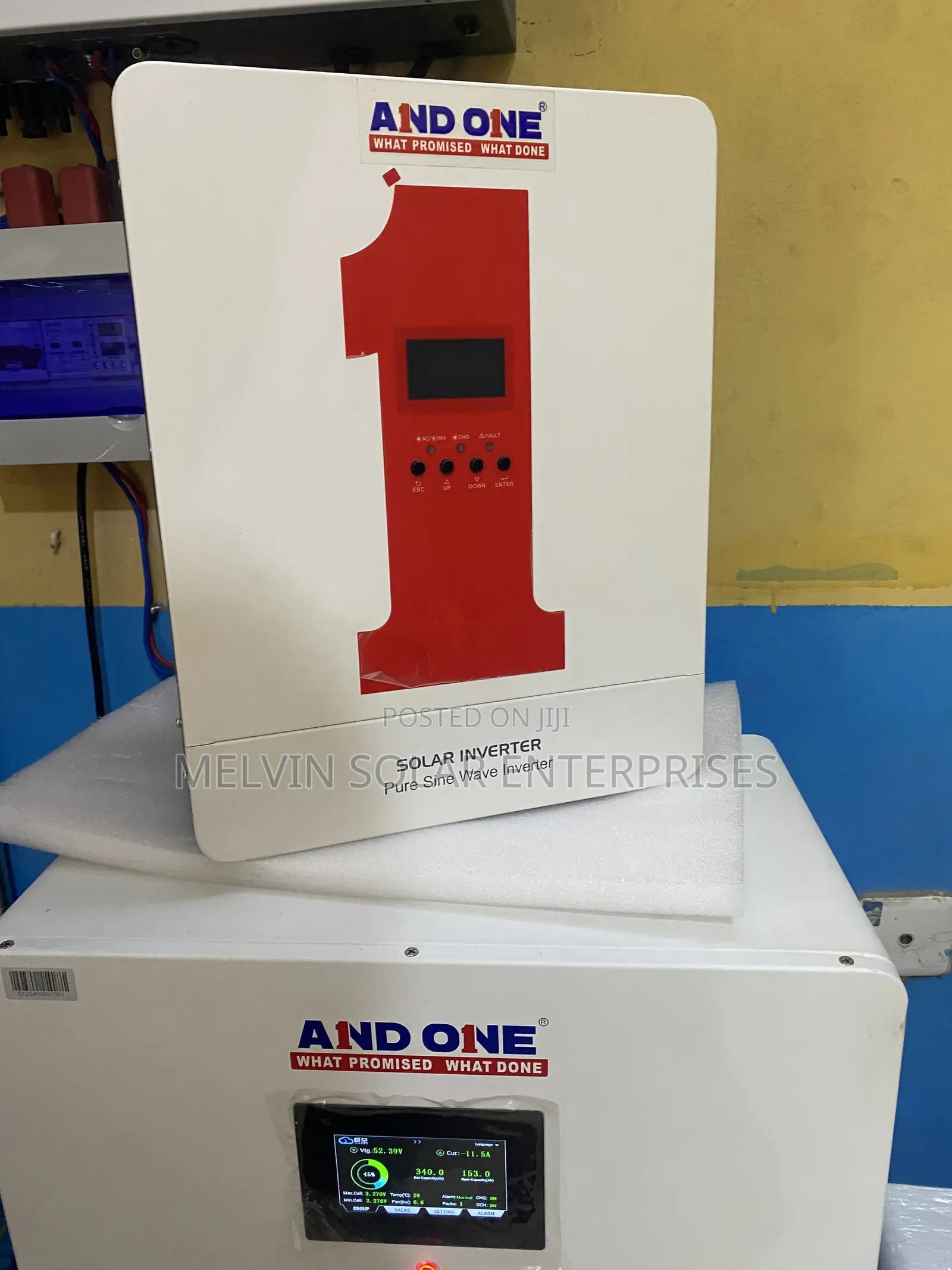 6.2kva 48v and One Solar Hybrid Pure Sine Wave Inverter Available Now