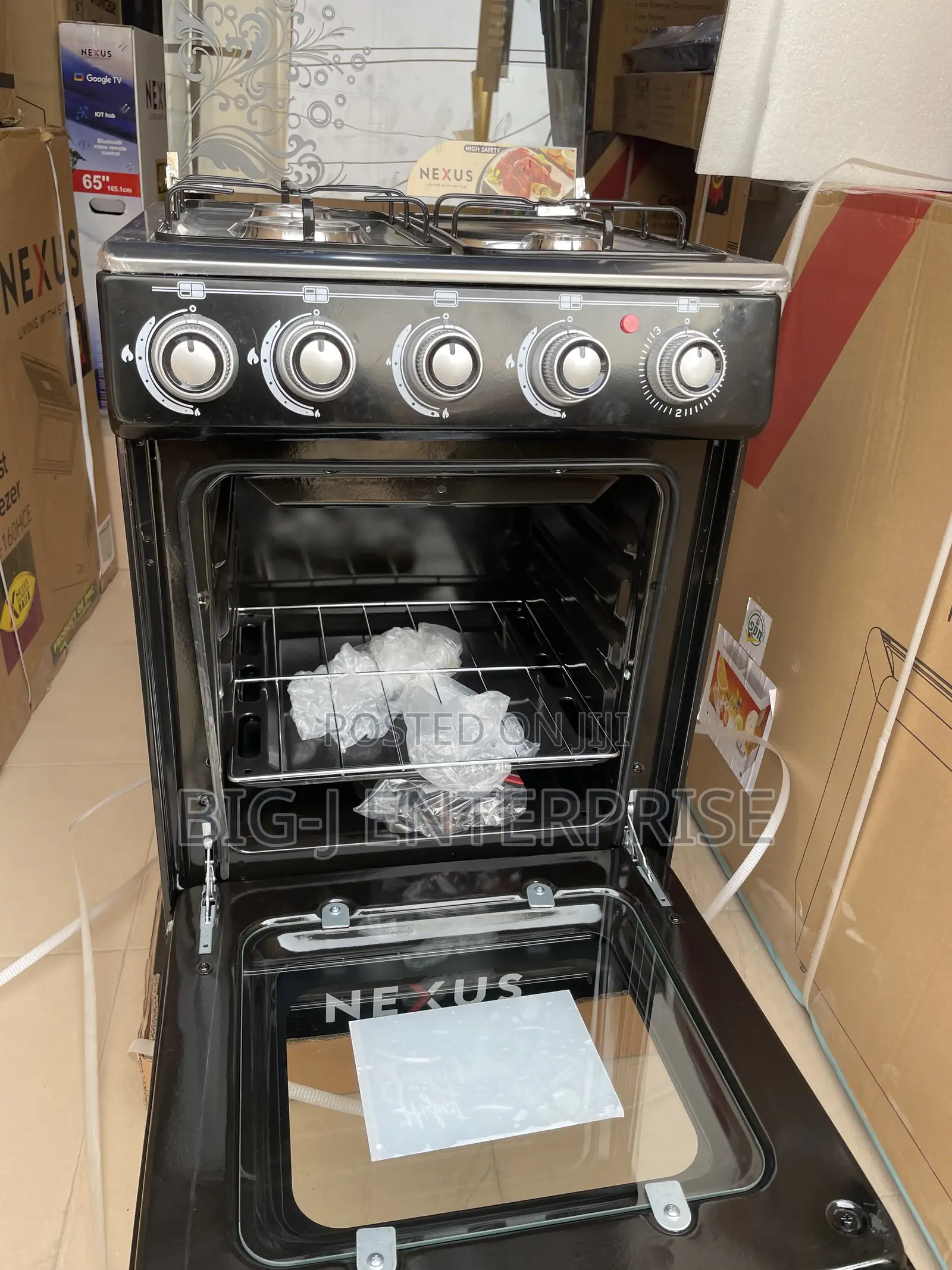 Nexus 50 X 50 Standing Gas Cooker (3 + 1)