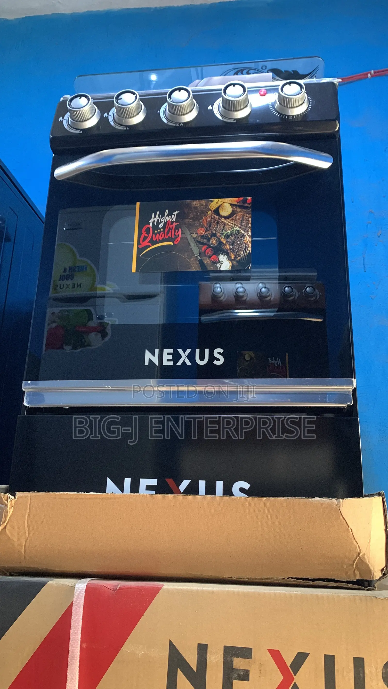 Nexus 50 X 50 Standing Gas Cooker (3 + 1)