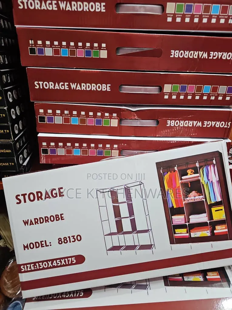 3 Partition Quality Storage Wardrobe