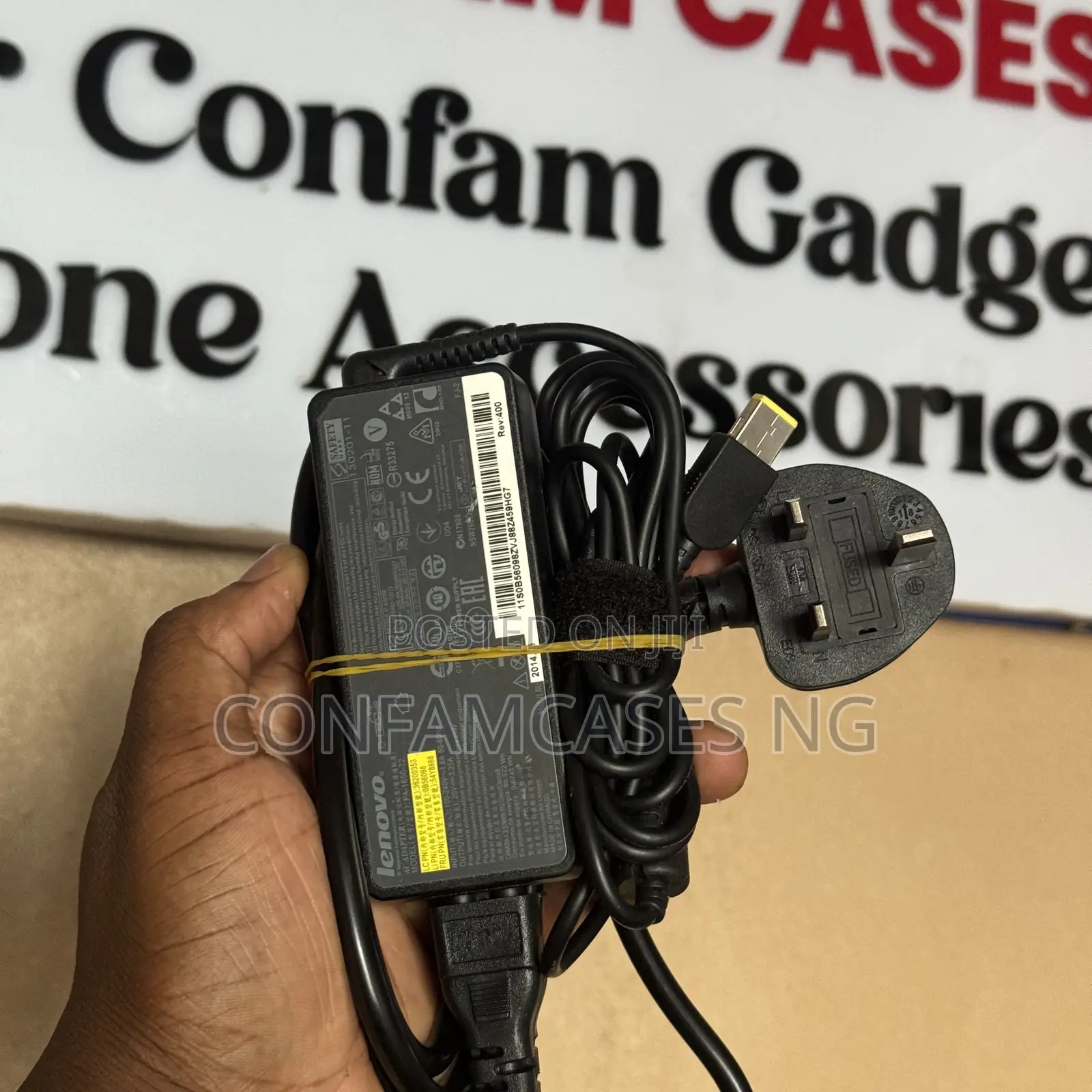 Original Lenovo Square Pin 65w 20v 3.25a Laptop Charger