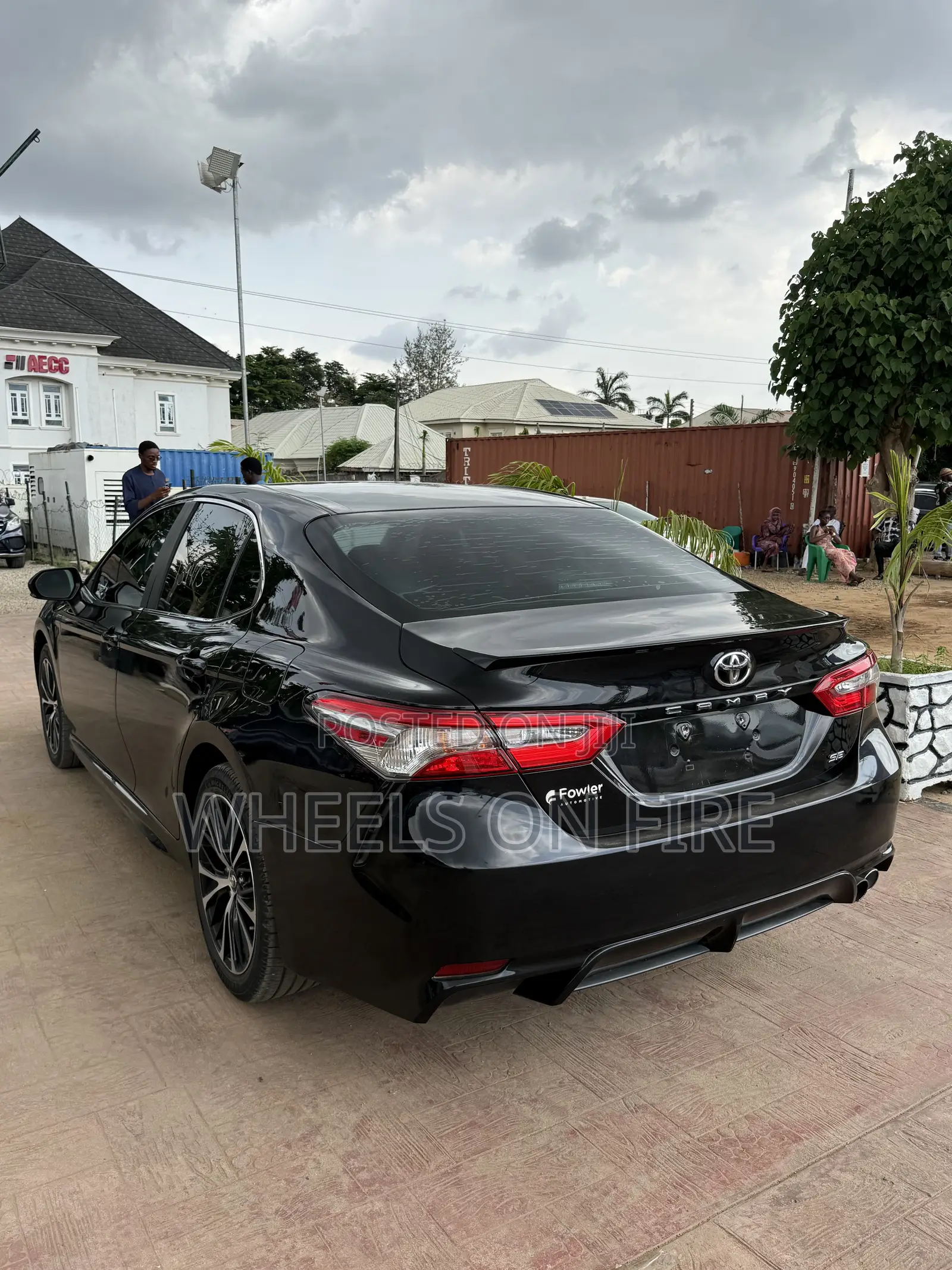 Toyota Camry SE (2.5L 4cyl 8A) 2019 Black