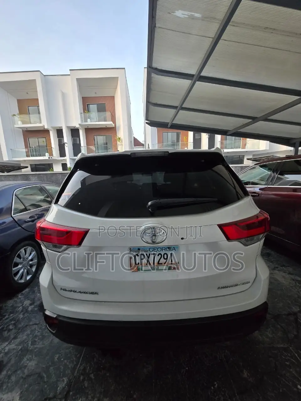 Toyota Highlander Limited 4x4 V6 (3.5L 6cyl 8A) 2018 White